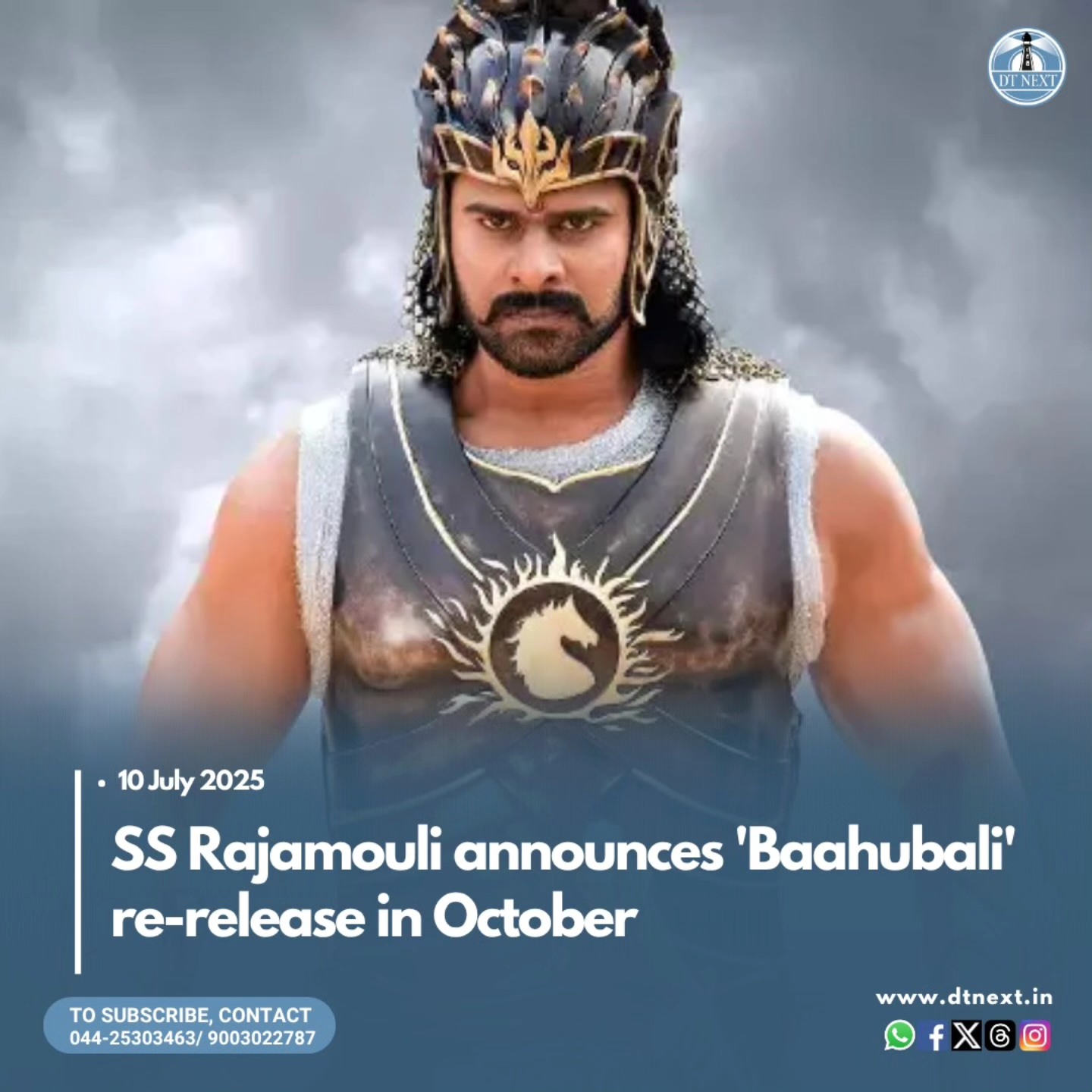 DTNext - Baahubali returns to theatres as a combined... | Facebook