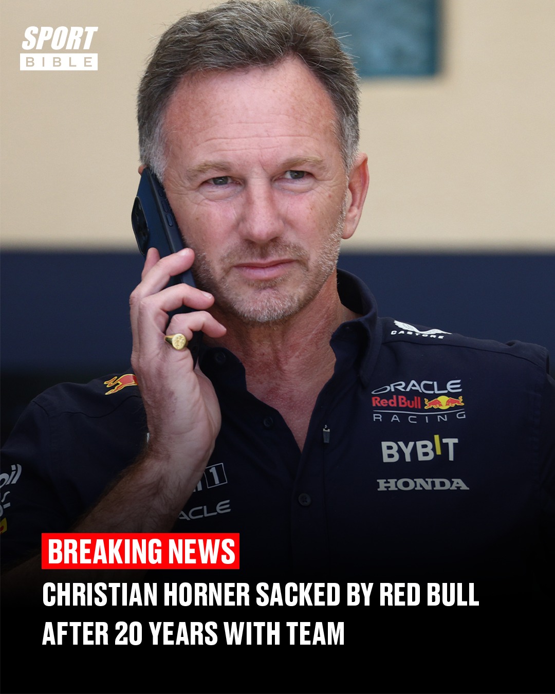 SPORTbible - 🚨 HORNER SACKED 🚨 The team principal is gone | Facebook