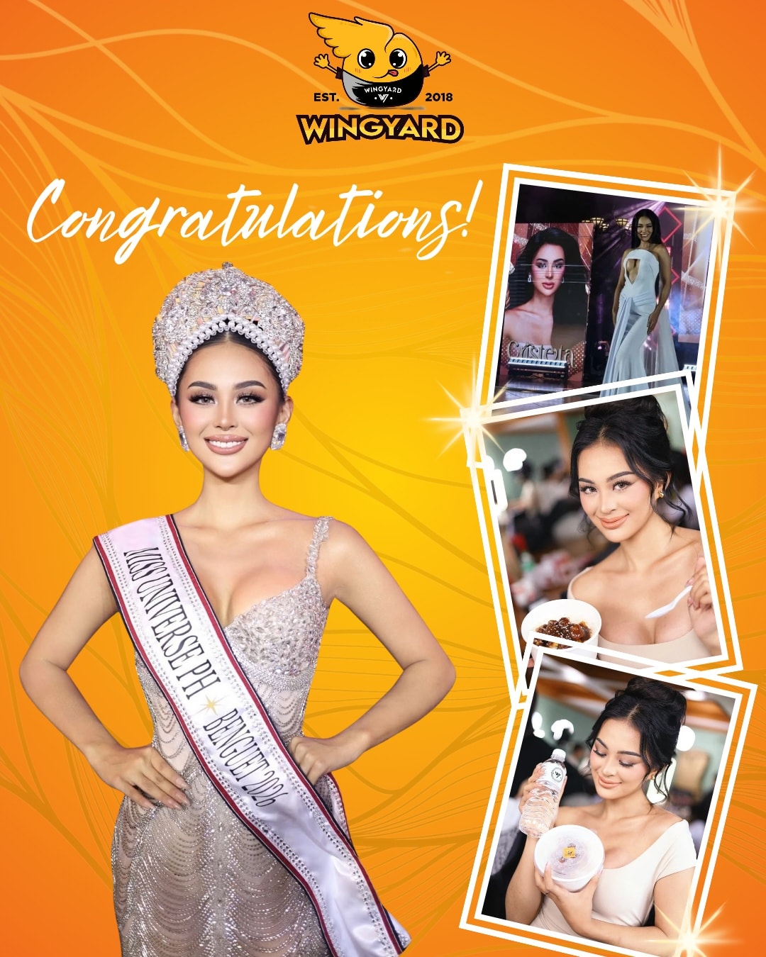 Wingyard - Congratulations, Ms. @cristeta.l !👑 Your... | Facebook