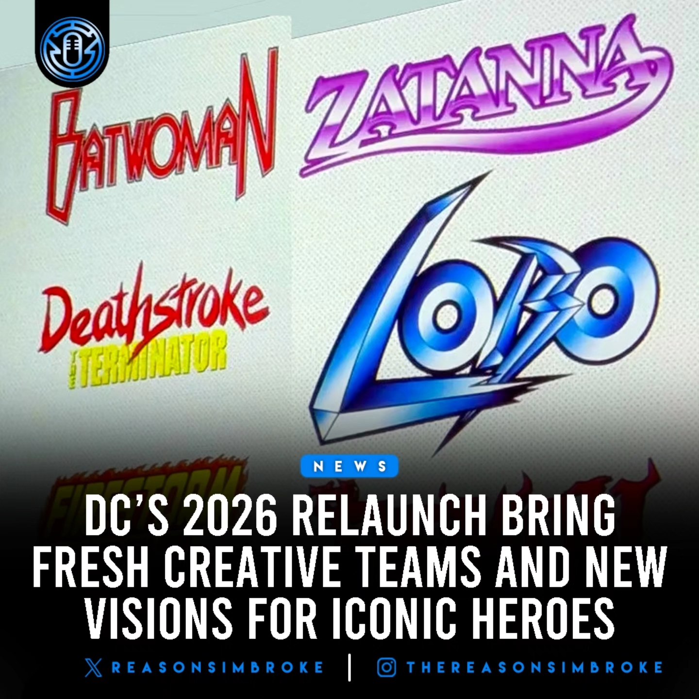 Brokette - DC Comics announced #DCNextLevel, a 2026 relaunch with #1 ...