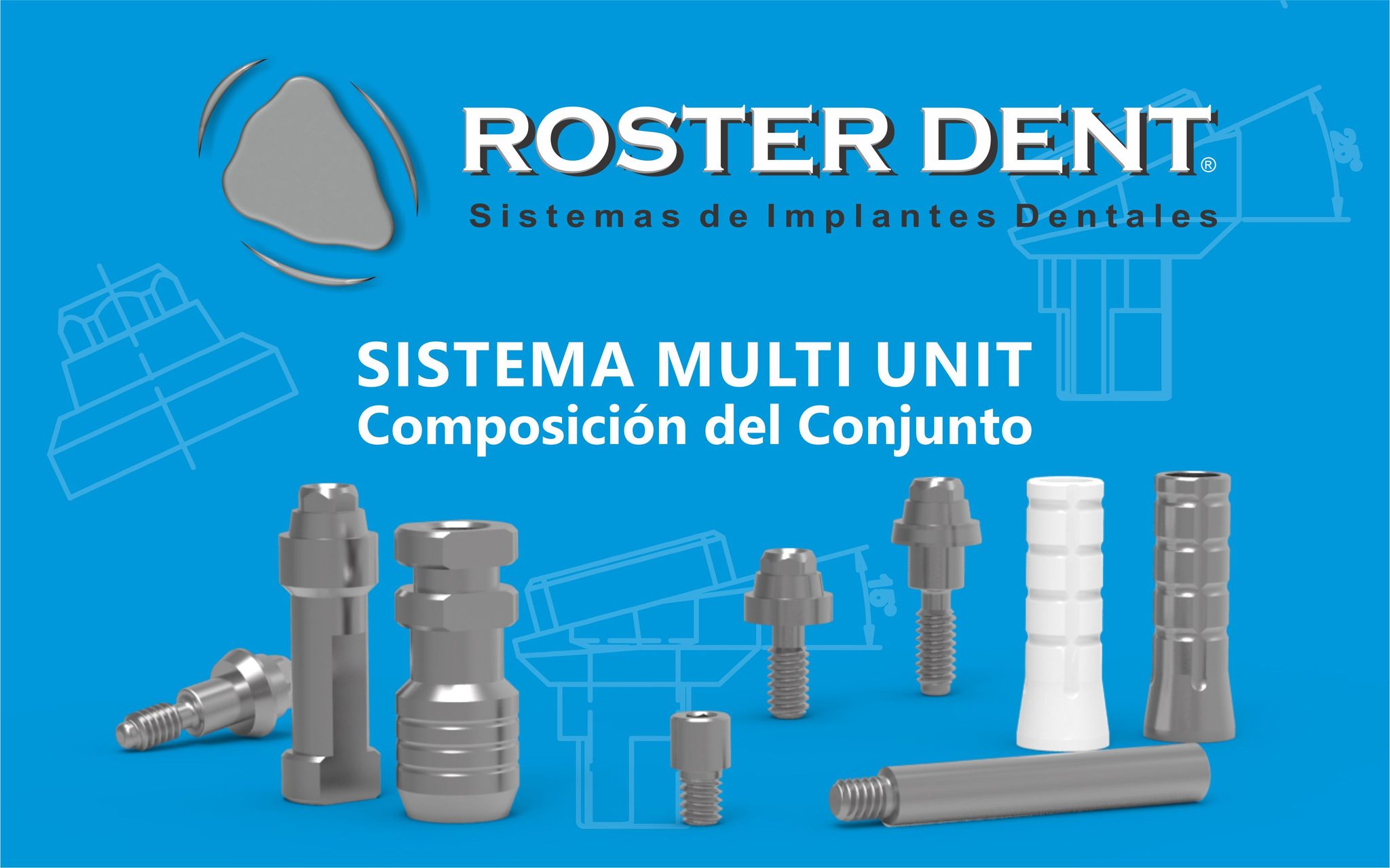 SISTEMA MULTI UNIT . Los... - Roster Dent Implantes Dentales | Facebook