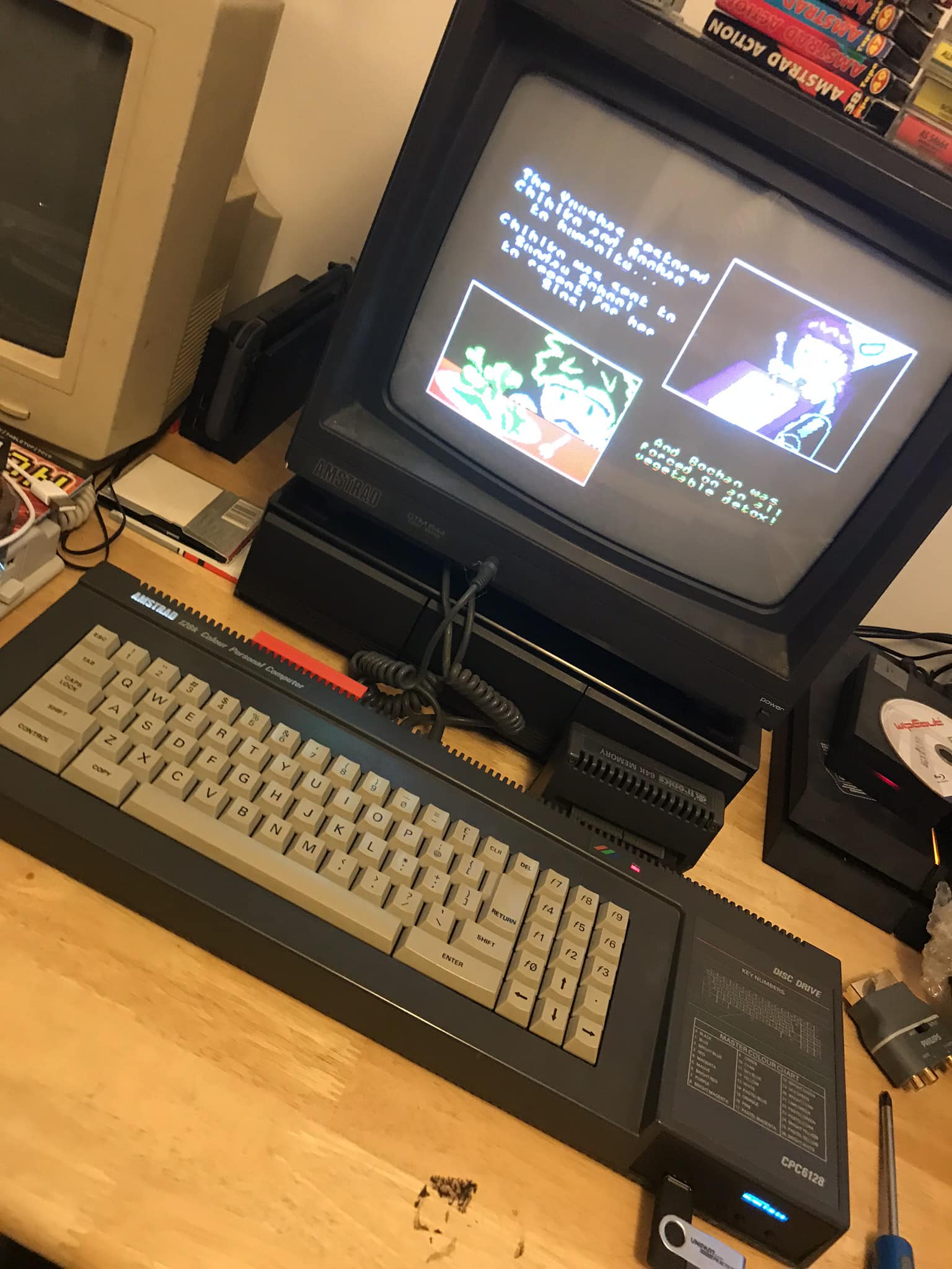 Still a thing of beauty - Amstrad CPC 6128 #amstrad #retrogaming