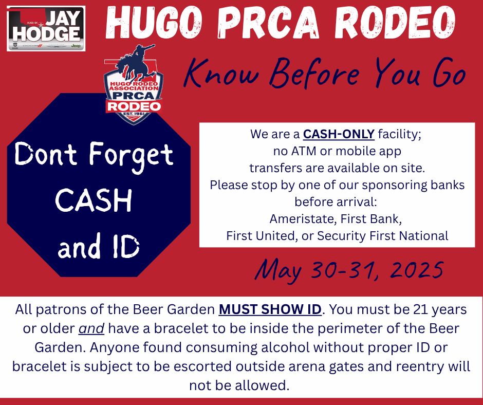 Hugo Rodeo Association | Hugo OK