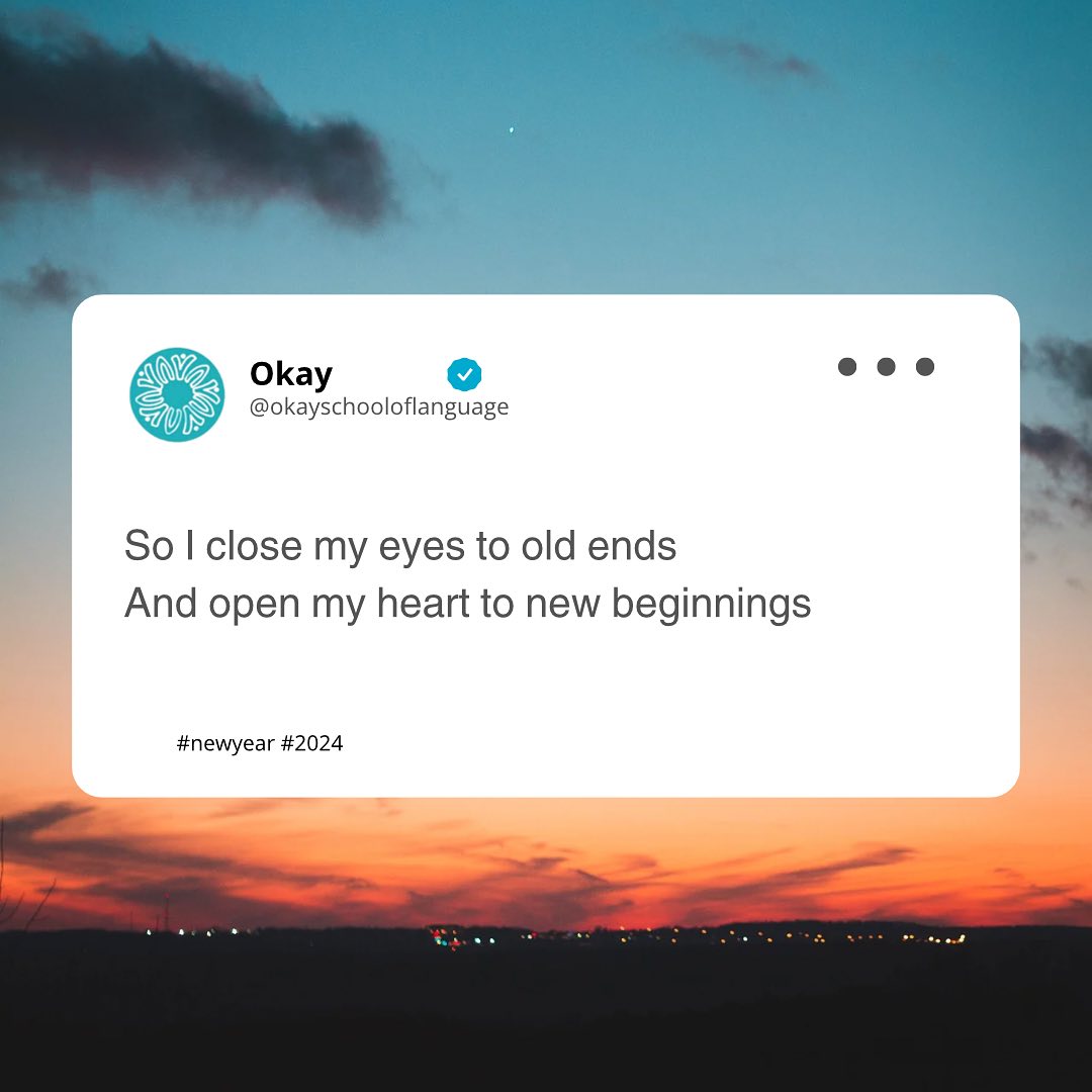 OKAY - Los últimos días del año son un gran momento para reflexionar y ...