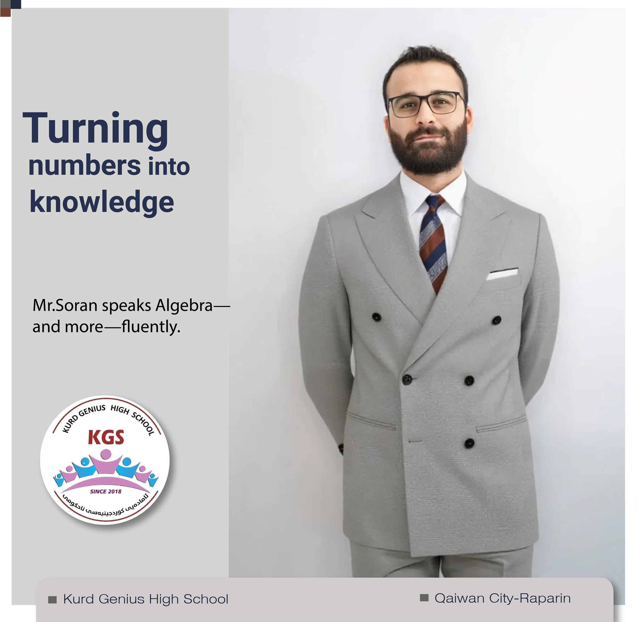 Kurd - Mr.Soran speaks Algebra (and more!!!) fluently. Grade 11: Math # ...