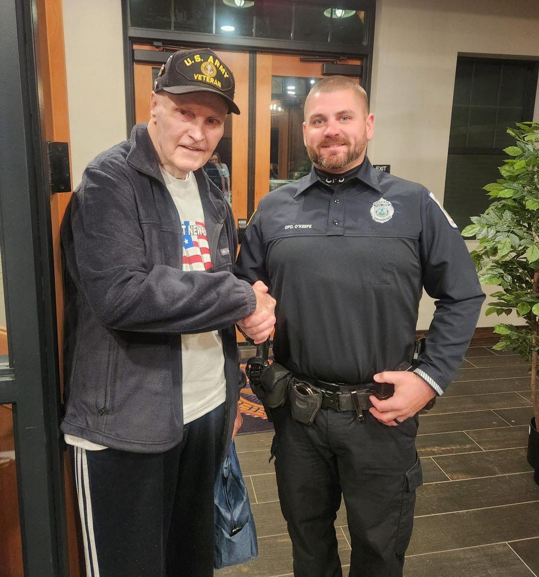 Chelmsford - On Sunday, October 19, Officer Riley O’Keefe had the honor ...