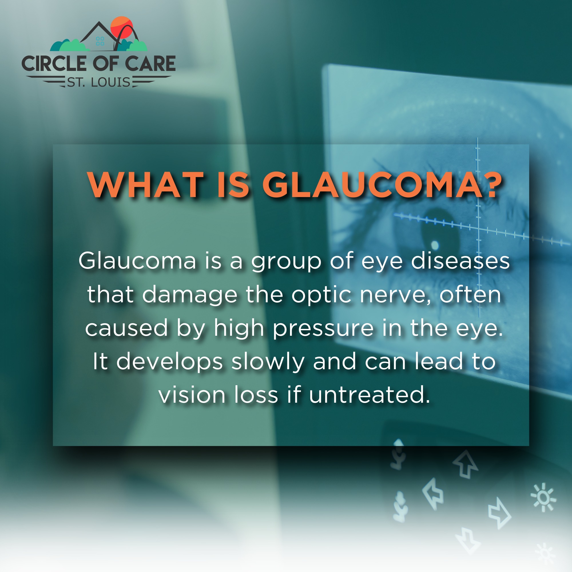 Circle - Did you know? 👁️ Glaucoma is a silent threat to vision that ...