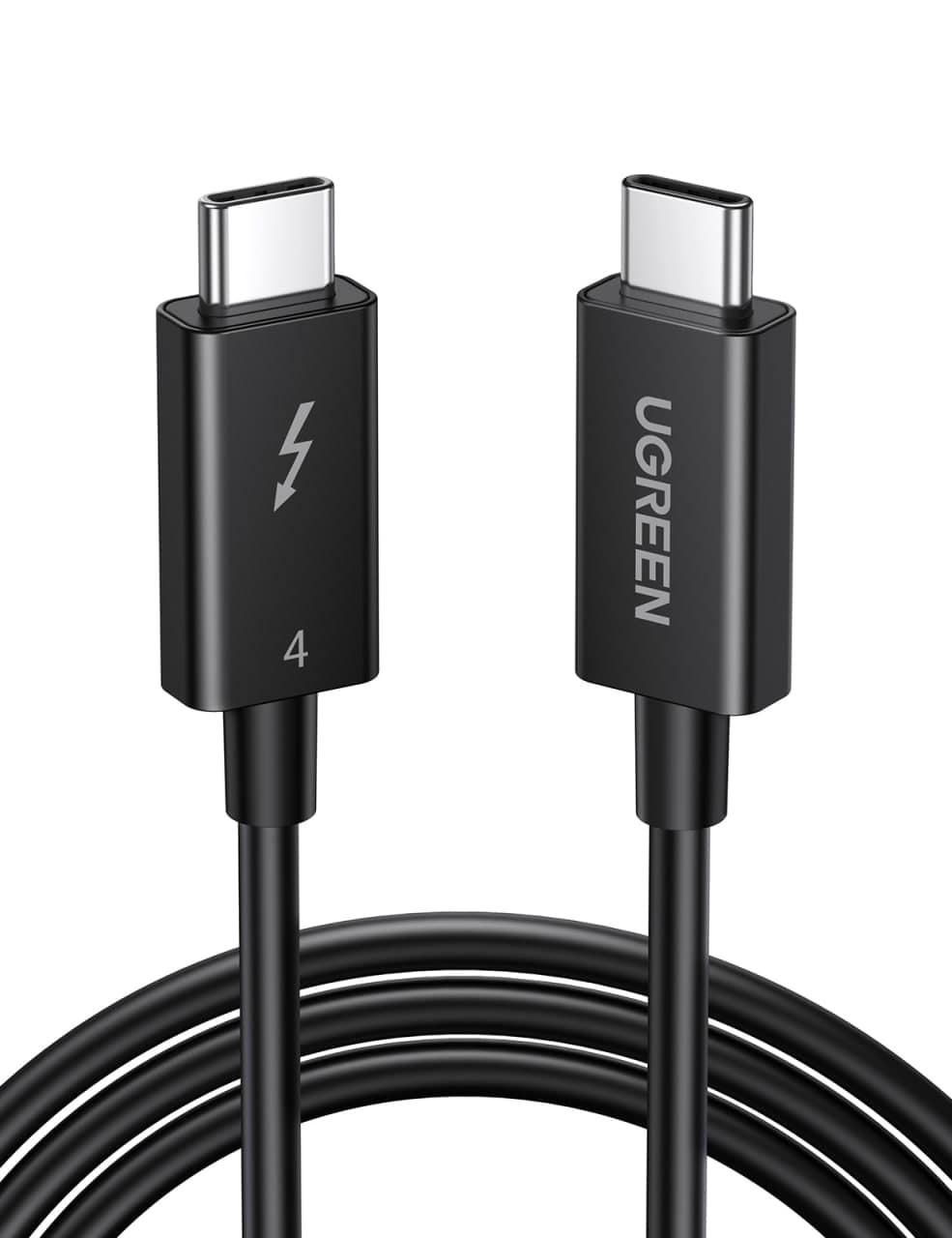 Cavo Thunderbolt 4, 2m (6.6ft), 40Gbps, Ricarica 100W, USB C To C, Compatibile USB4 E TB3
