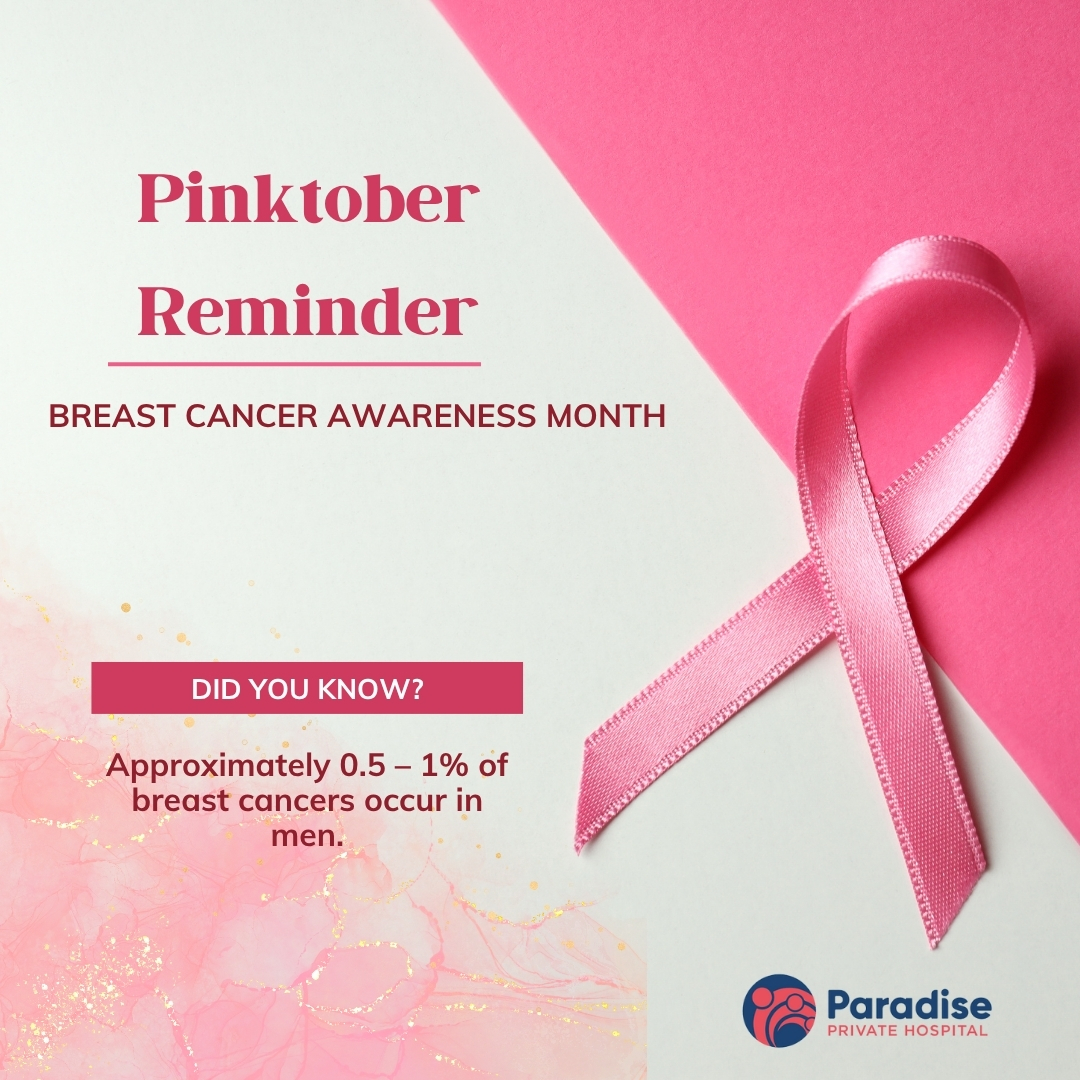 It’s Pinktober, and... - Paradise Private Hospital, 3Mile | Facebook