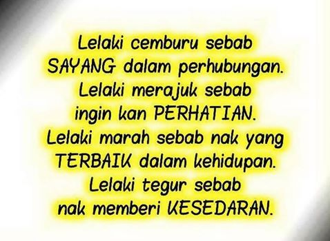 Saya Hanya Insan Biasa Lelaki Cemburu Sbb Facebook