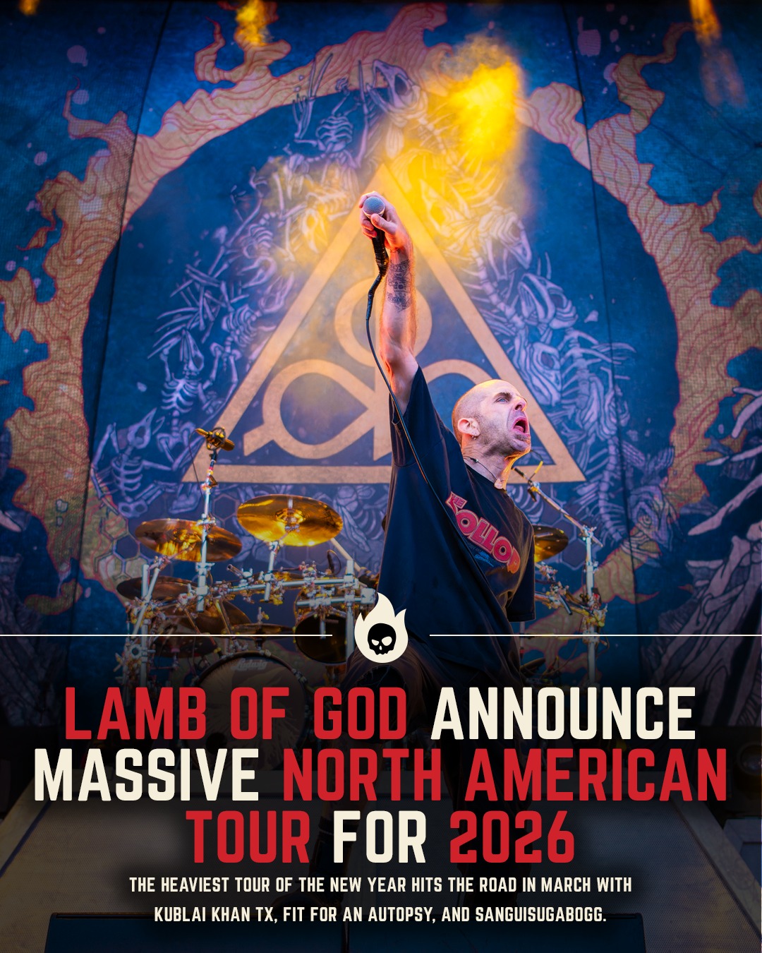 Rock - Lamb of God just announced what they’re calling the heaviest ...