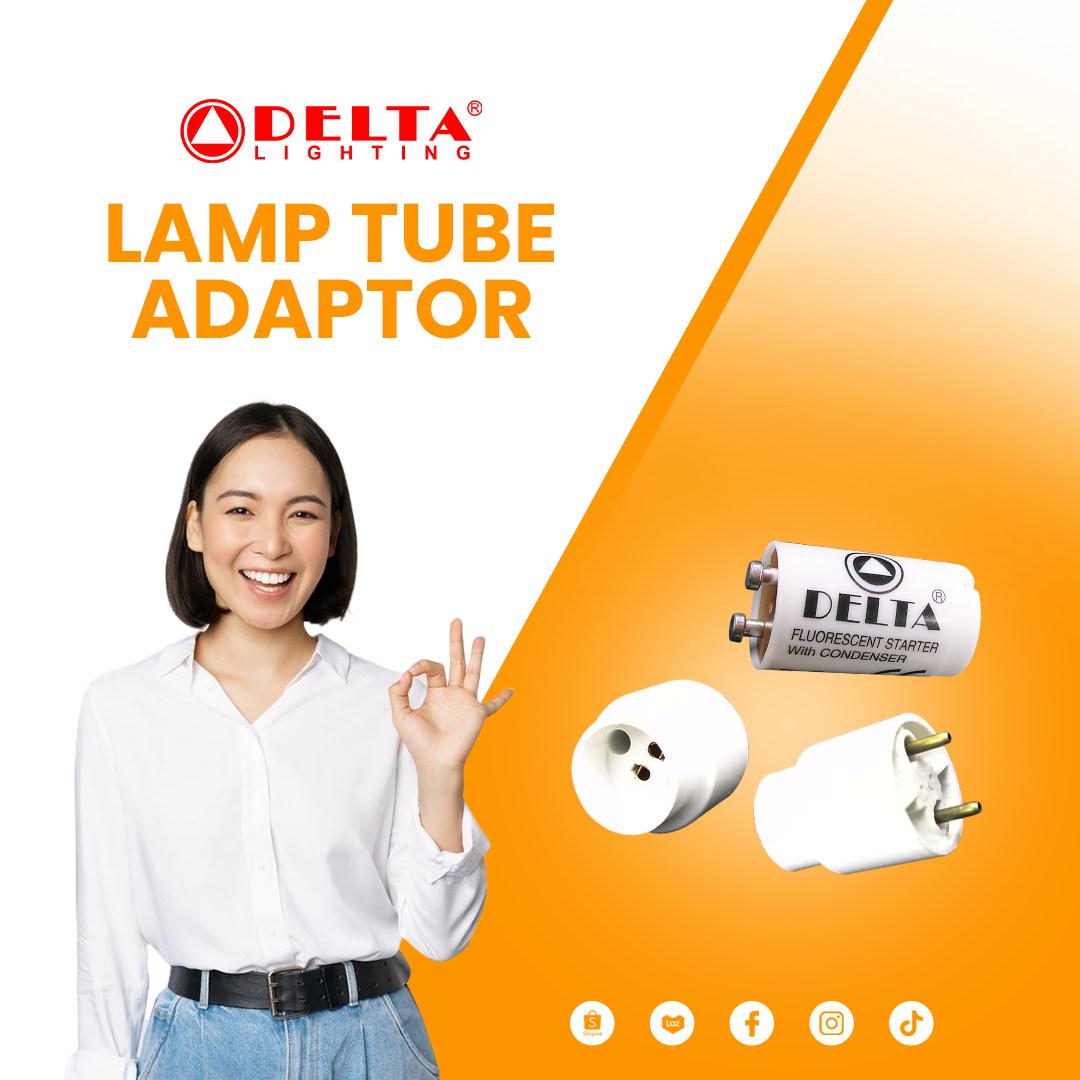 Delta - 💡🔌 Make the Switch with Delta Lighting Lamp Tube Adaptor! 🔌💡 ...