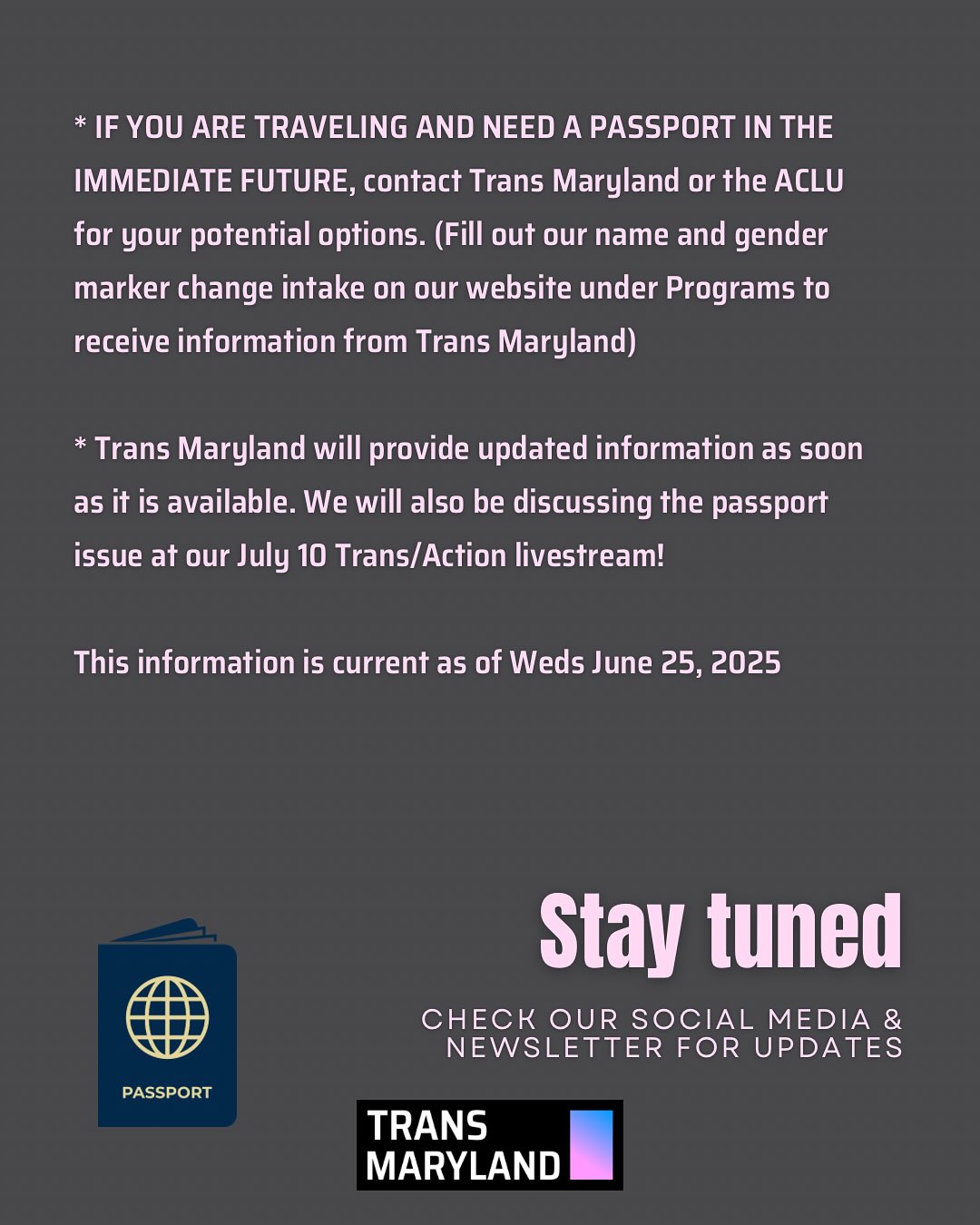 Trans Maryland