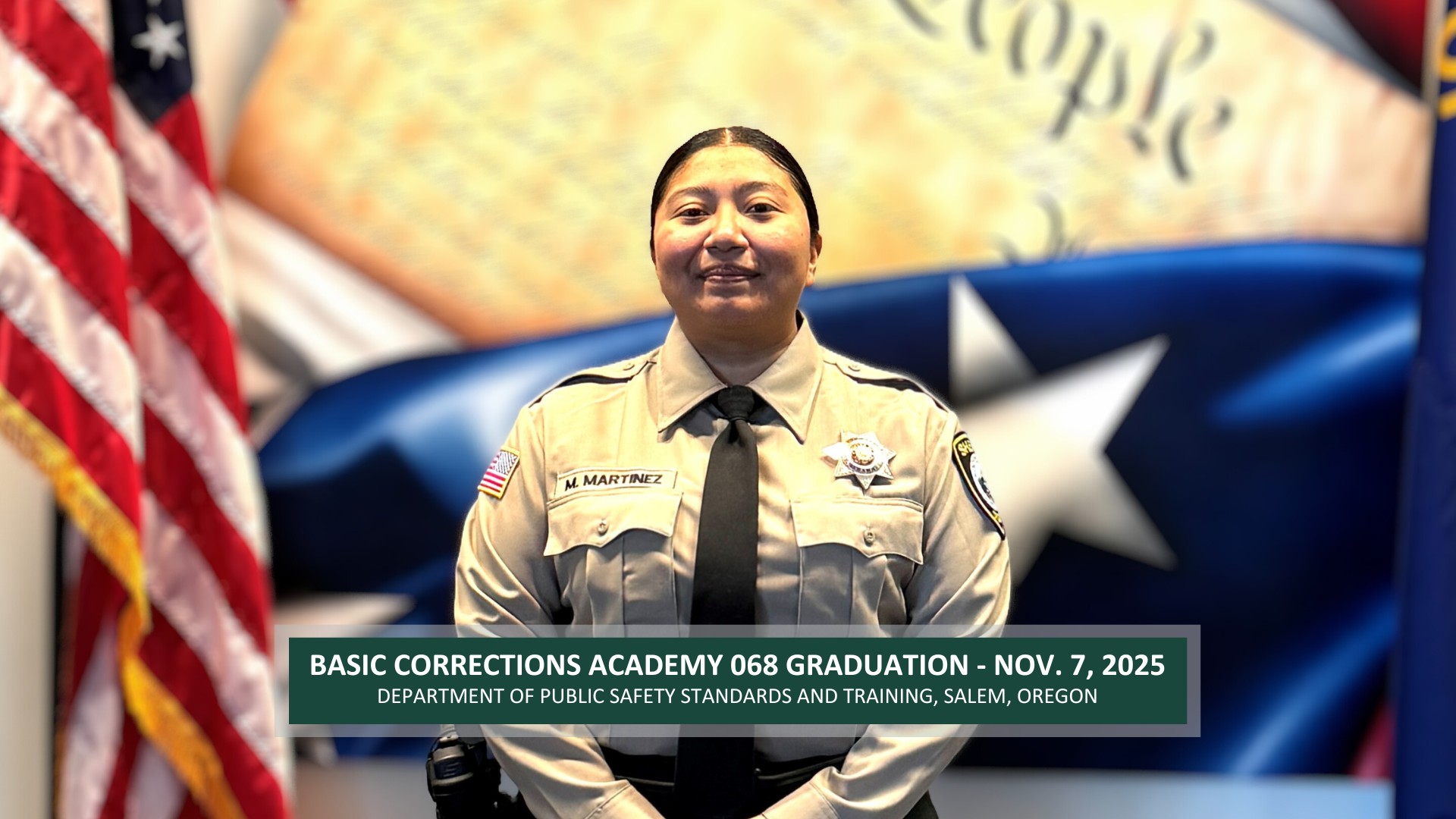 Clackamas - Congratulations to Jail Deputy Martinez and the entire ...