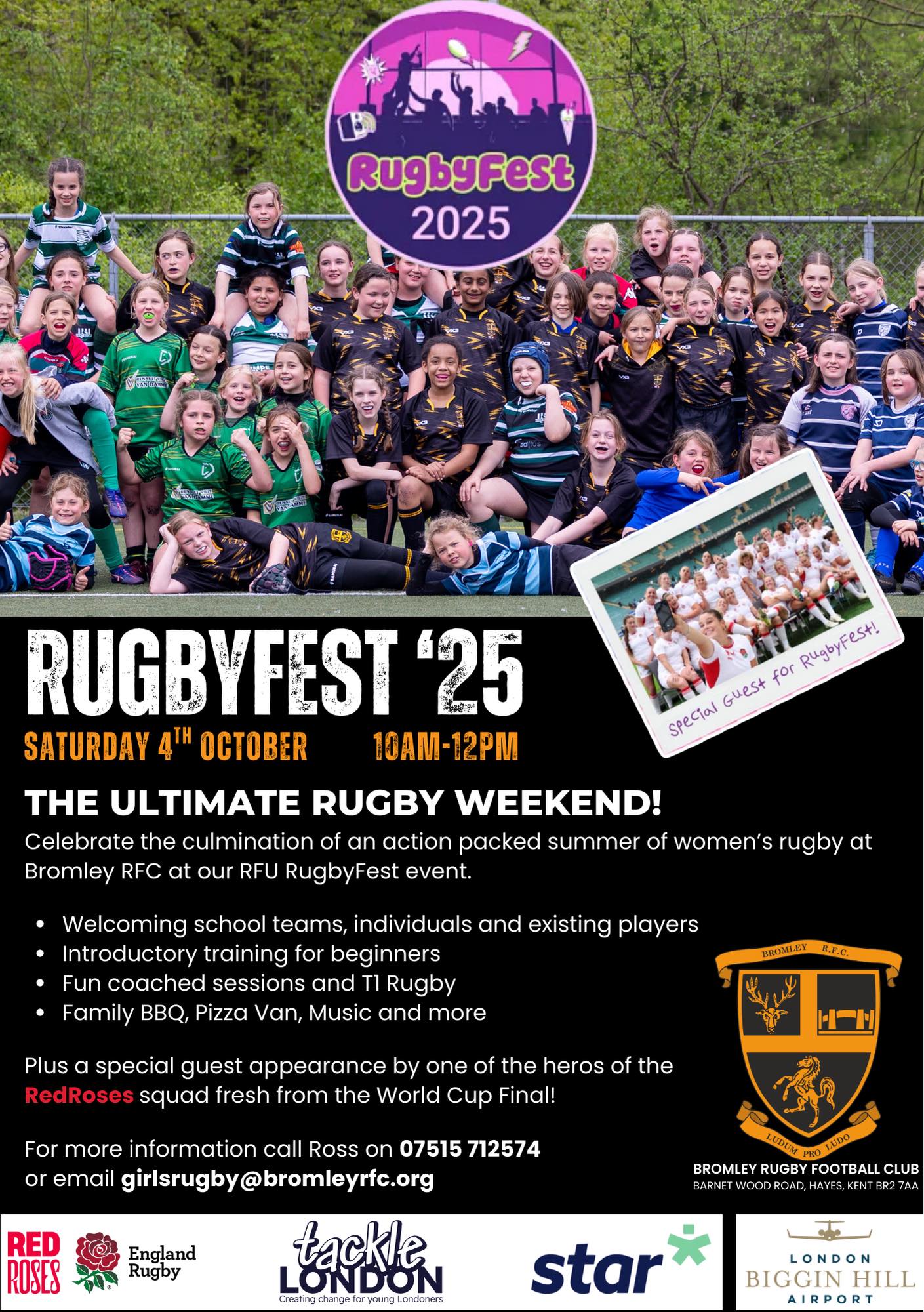London - Congratulations to the Red Roses - World Rugby Champions 2025 ...