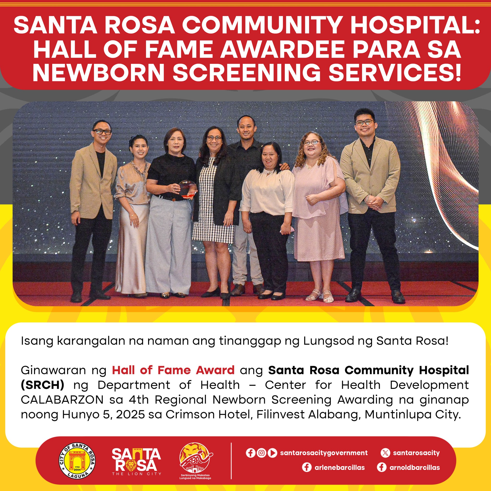 Santa Rosa City... - Santa Rosa City Information Office