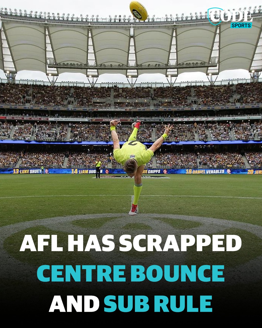 CODE Footy - The AFL has confirmed changes for 2026, with... | Facebook