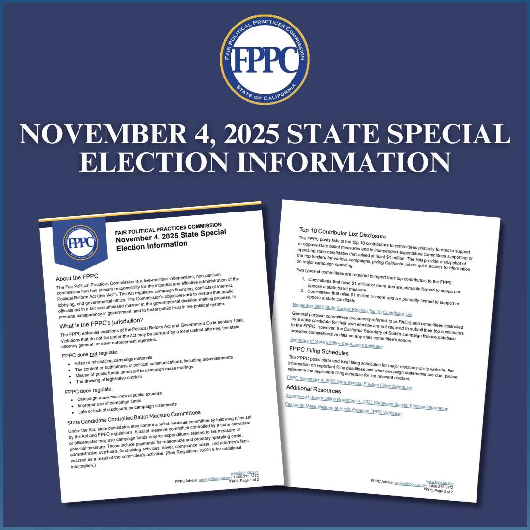 CA FPPC | Sacramento CA