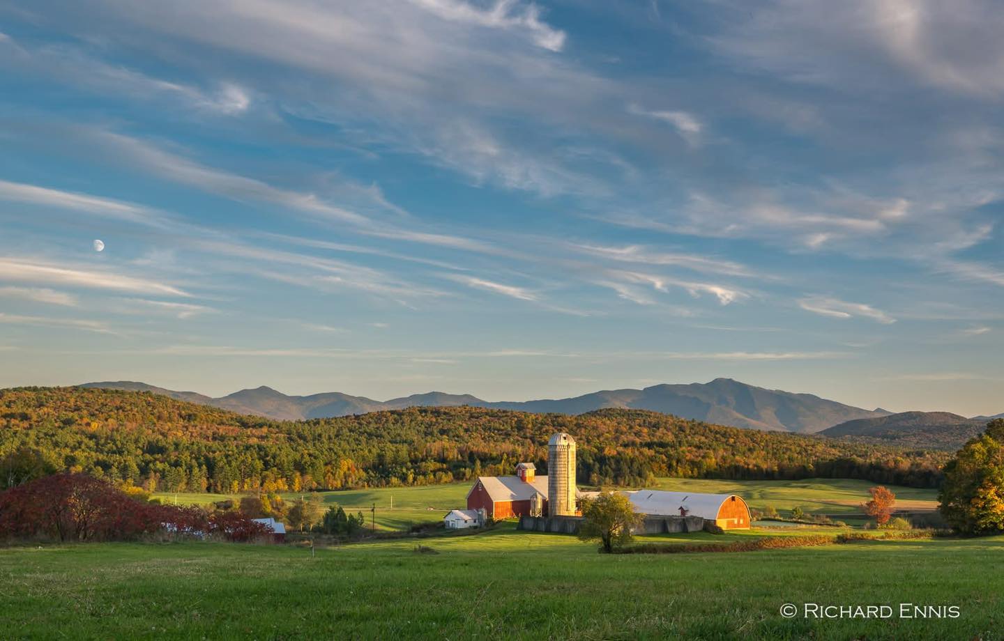 The Real - A quiet afternoon on Tinker Farm in Fletcher, Vermont 📸 ...