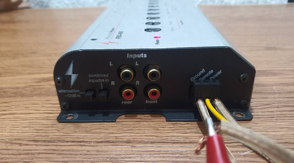 Precision Power FRX-456 electronic crossover features