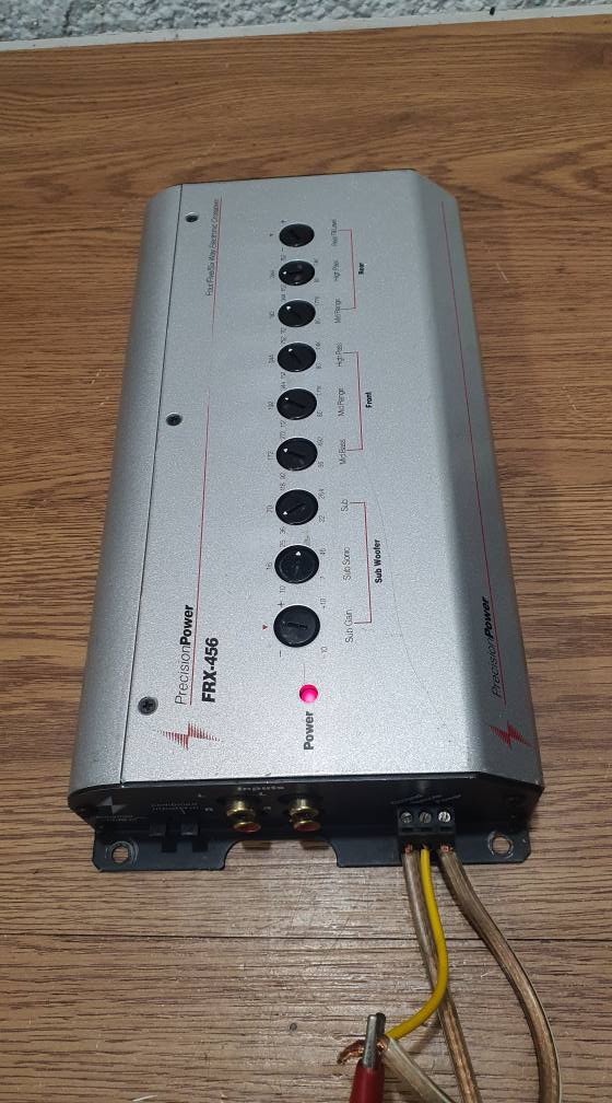 Precision Power FRX-456 electronic crossover features
