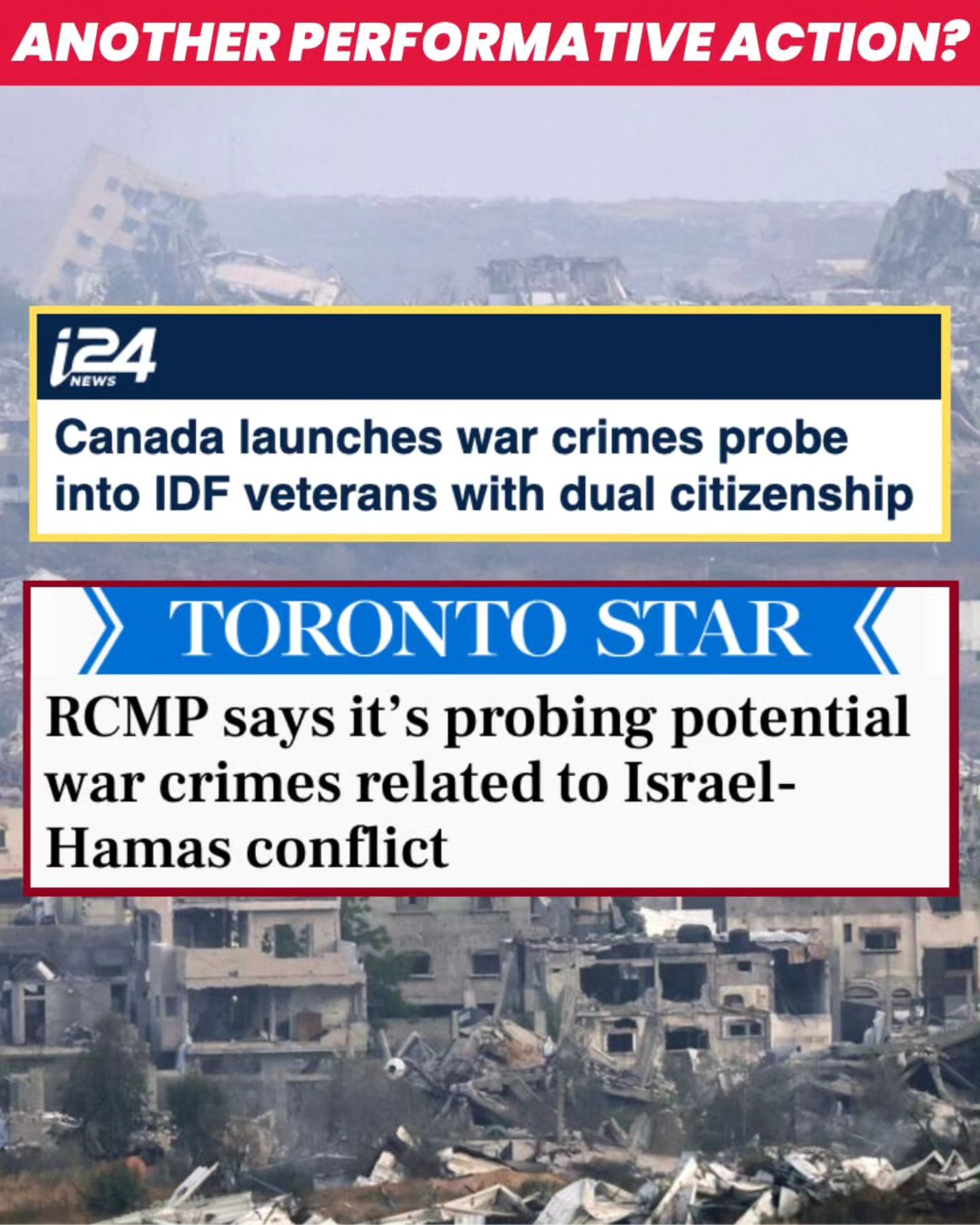 According to reports in the Toronto Star and Israeli press, the RCMP ...