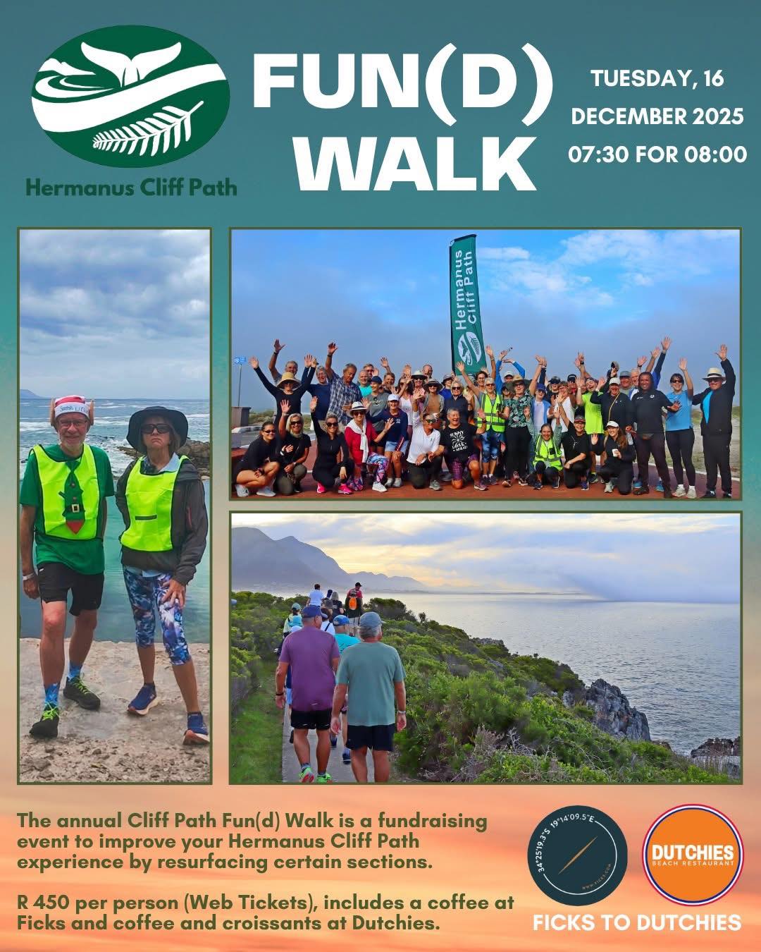 Hermanus - 🐋🥾 HERMANUS CLIFF PATH FUN(D) WALK 16 DECEMBER 2025 🥾🐋 The ...