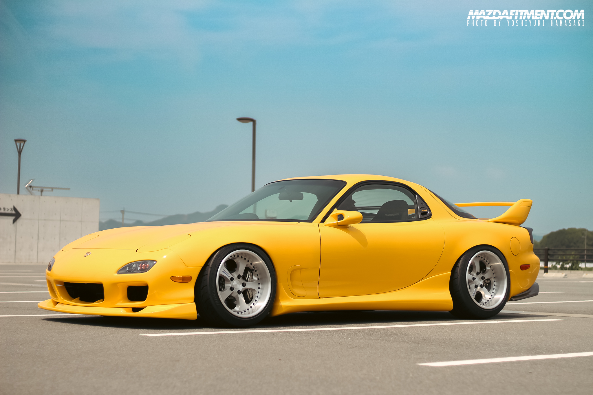 A modern take on a timeless icon. This 1993 Mazda RX-7 reflects
