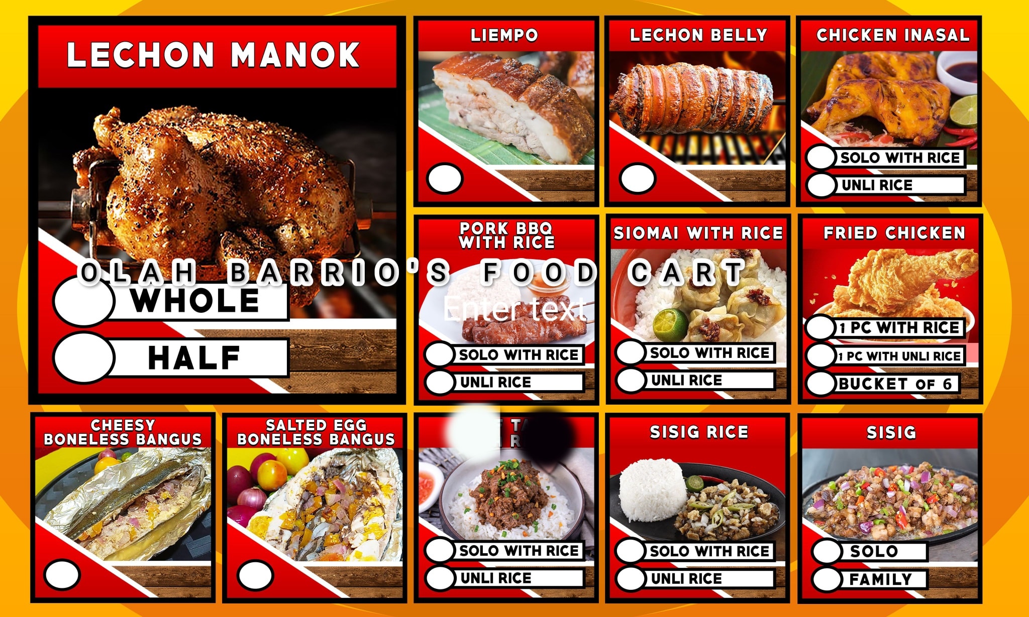 Lechon Manok ,Liempo , Bangus - Rebranding by Janette | Marilao