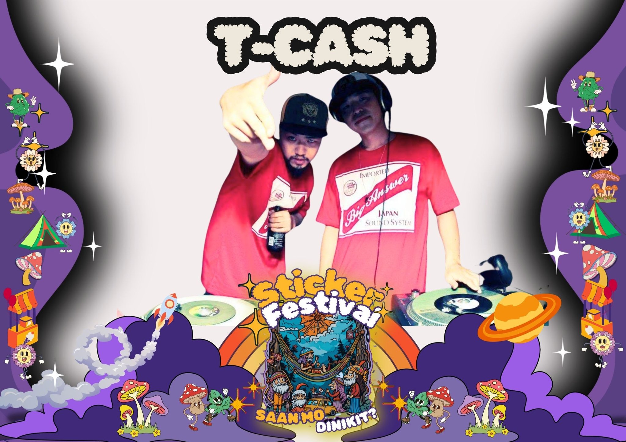 Sticker - 🌿 5 DAZE TO GO! Sticker Fest 2025 is bringing the riddims and ...