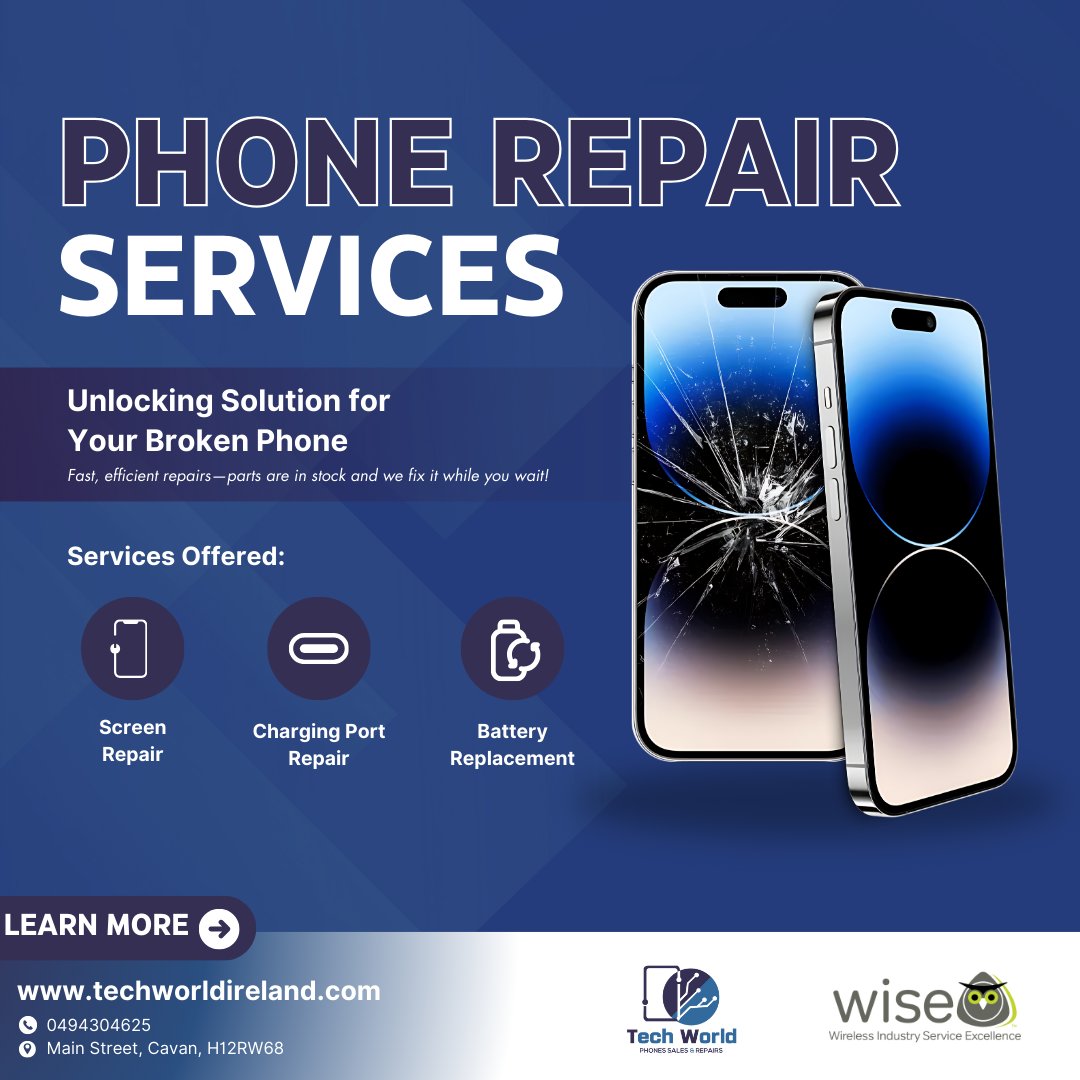 View of 🌟 Cracked screen or charging issues?... - Tech World Ireland