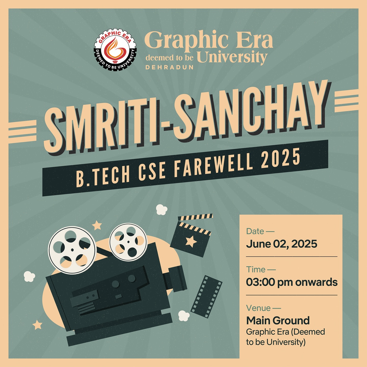 Graphic - 🎓 Graphic Era (Deemed to be University)proudly presents ...
