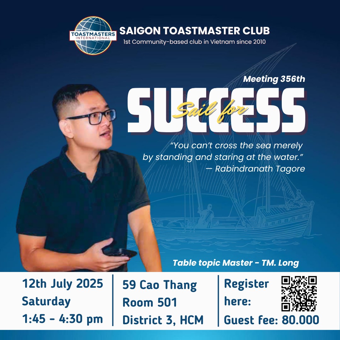 Saigon - 🎤 Let’s Talk Table Topics — The Art of Thinking on Your Feet 🔹 ...