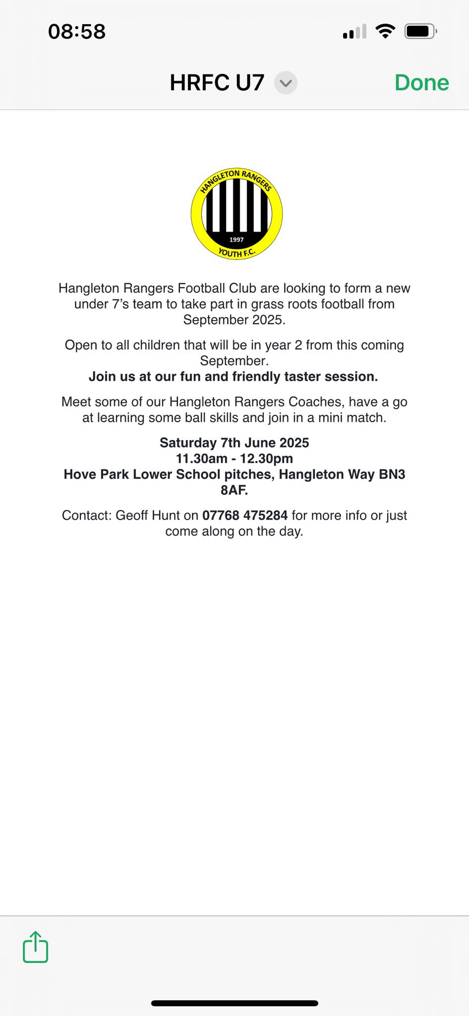 Hangleton Rangers Football Club