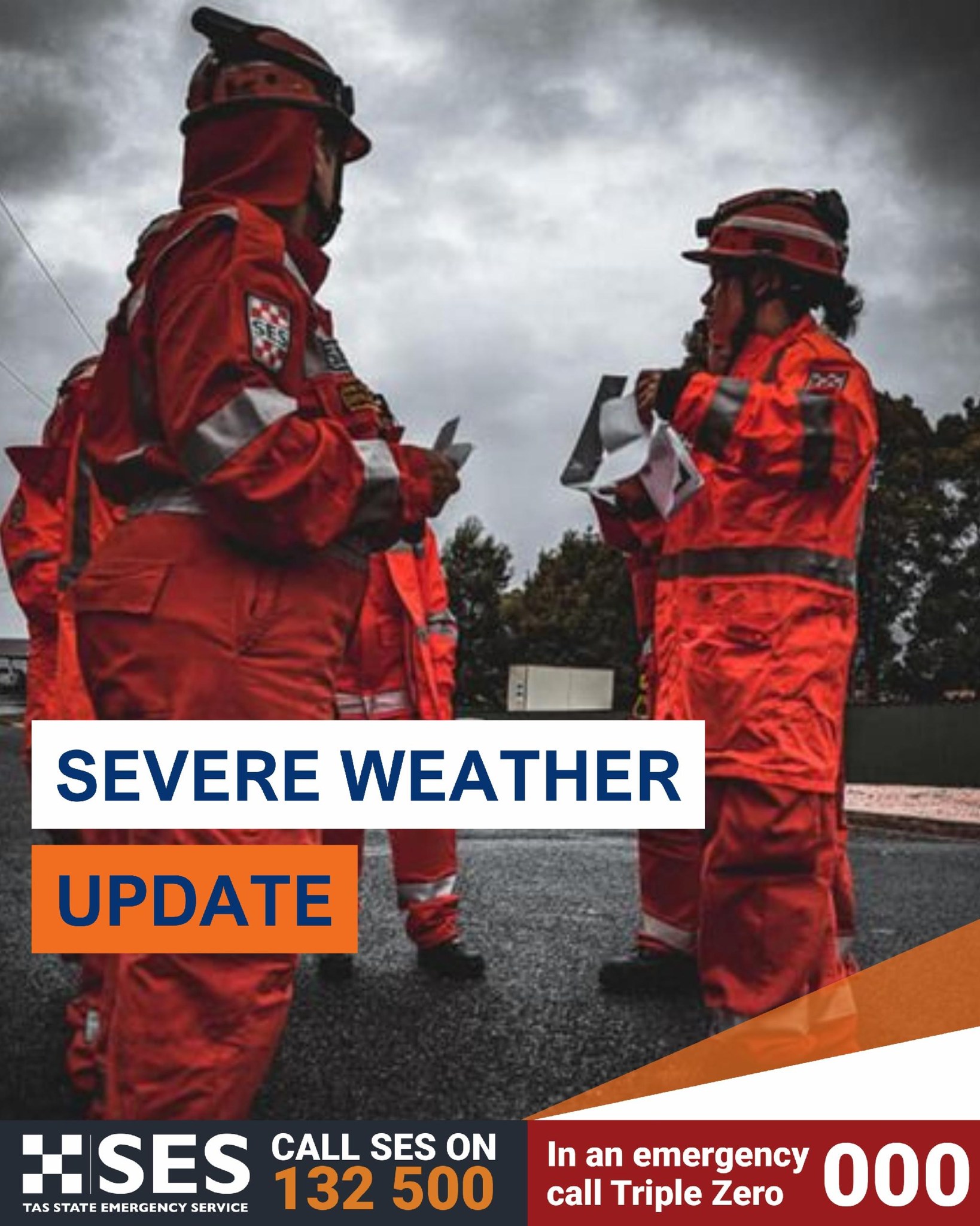 Tasmania SES - ⚠️🏠 Tasmanians have been warned to prepare... | Facebook