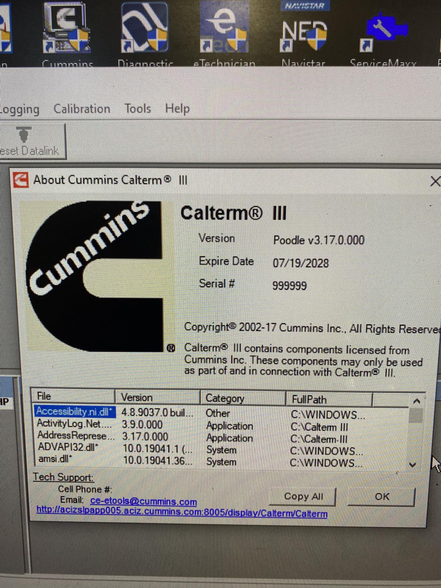 Is anybody familiar with using Calterm 3 Cummins? | Facebook