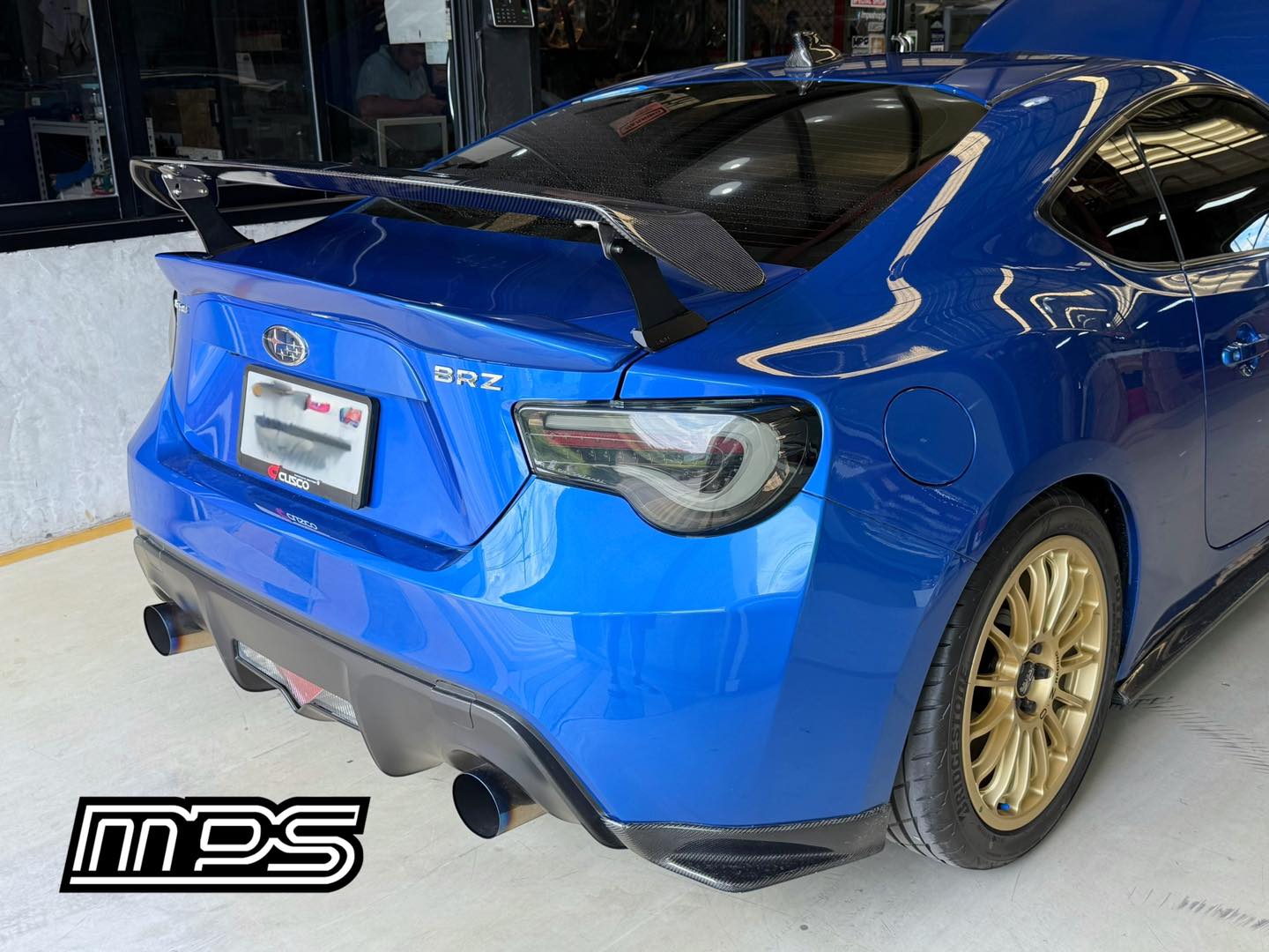 MPS SHOP - BRZ จัดwing carbon lsr ใส่ซ้อน กับตูดเป็ด ad... | Facebook