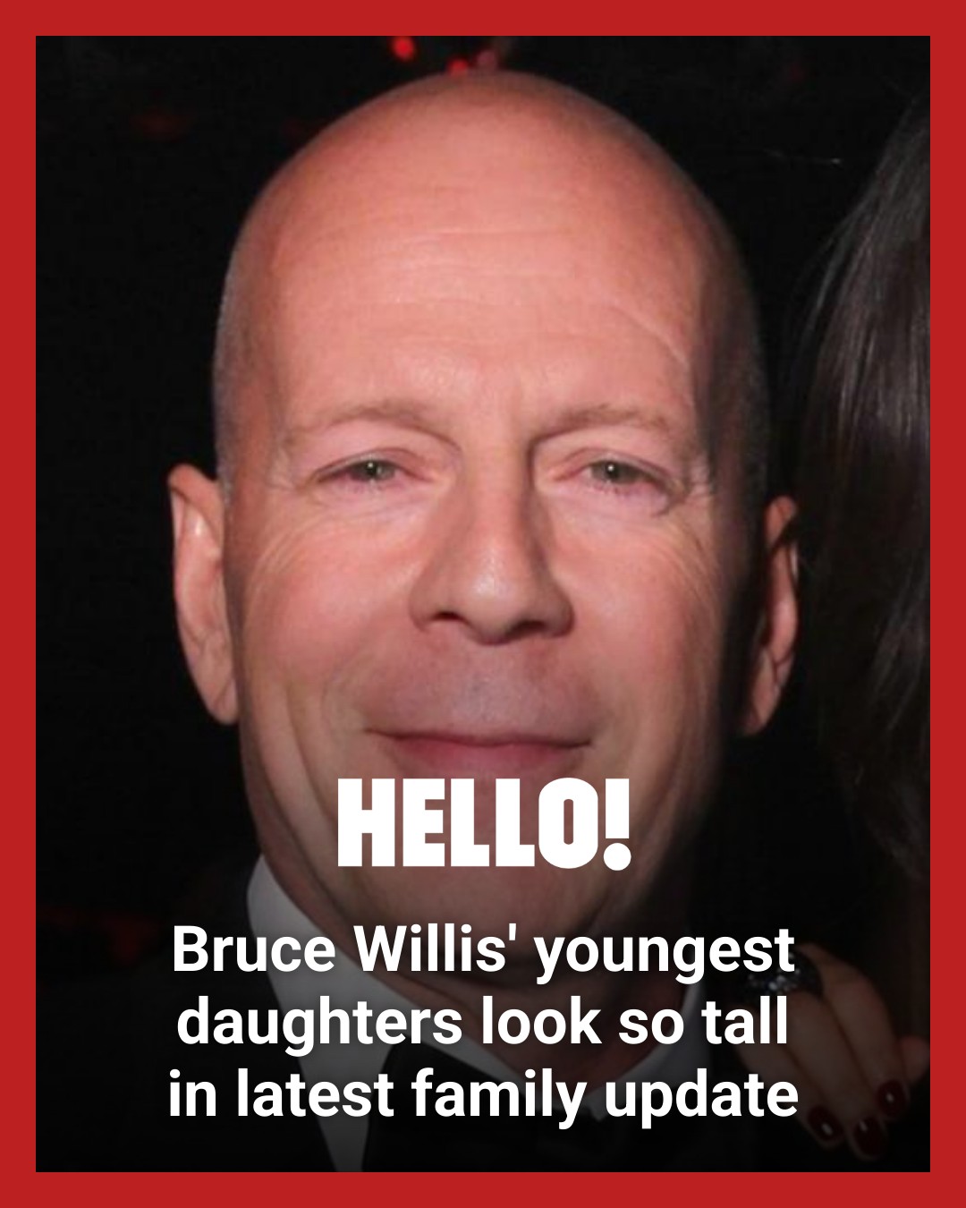 HELLO! - Bruce Willis' youngest daughters look so tall in... | Facebook