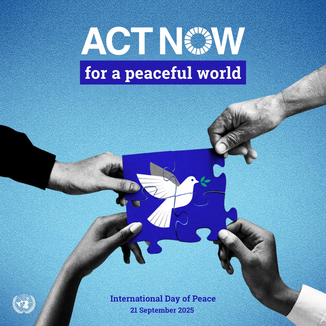 United Nations - Peace is not just a vision – it’s a call... | Facebook