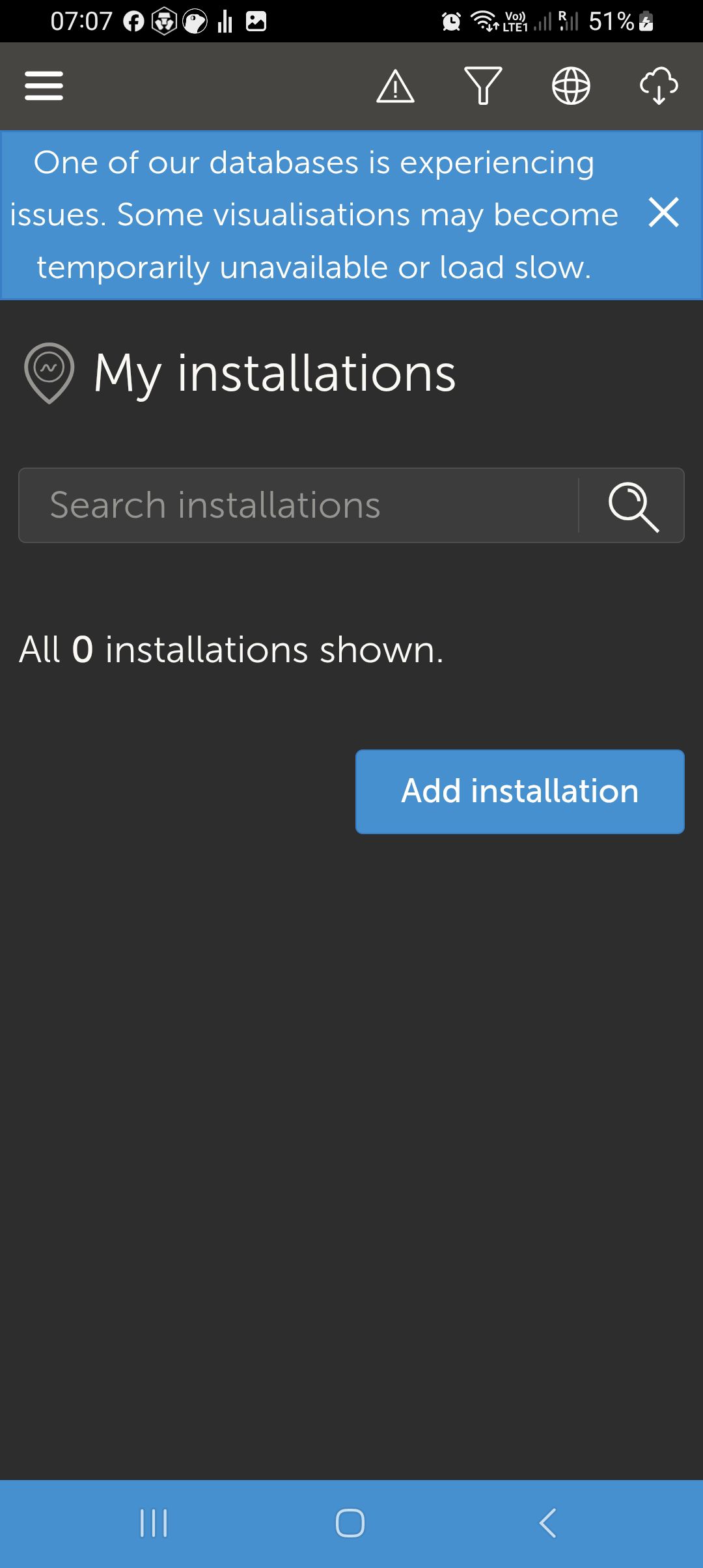 Victron Energy | Anyone else getting this warning and no installation ...