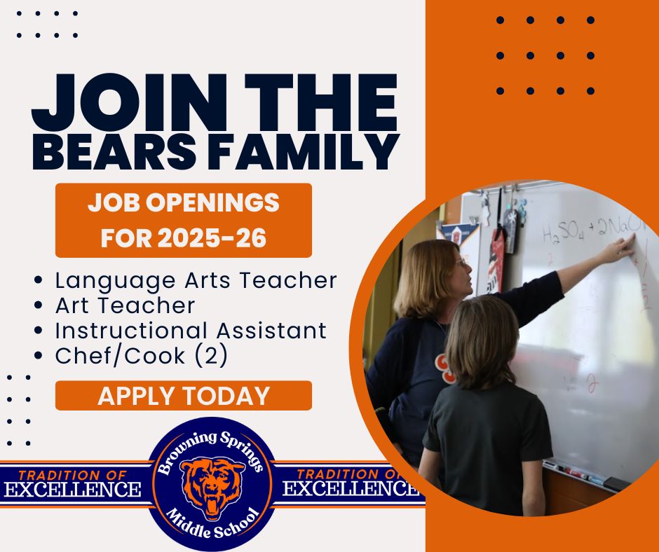 Browning Springs Middle School - Join the Bears family next year! See ...