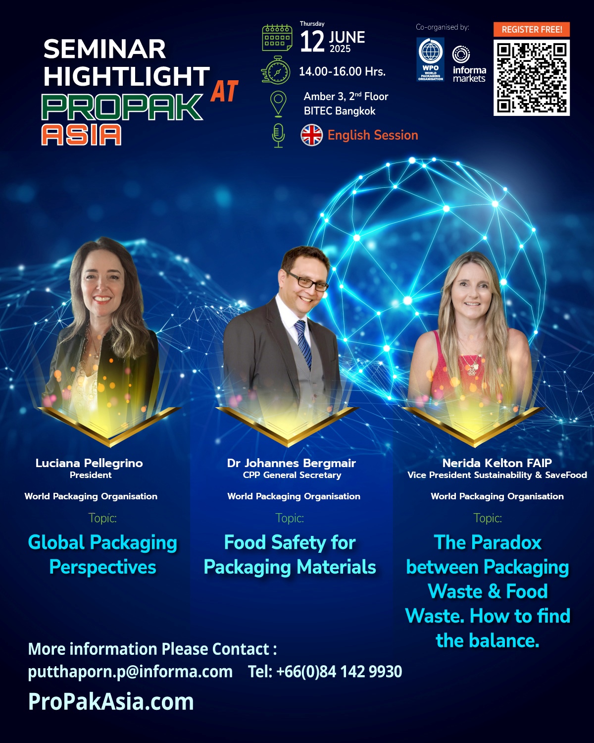 ProPak Asia - 🌍 Executive Seminar: Global Packaging... | Facebook