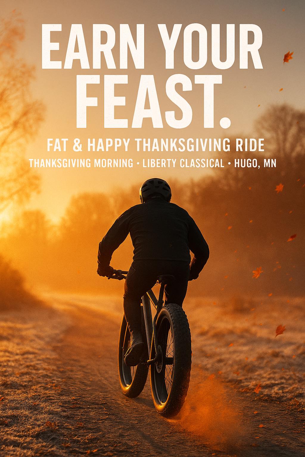 Rocket - Ride first. Feast later. 🦃🔥 The Fat & Happy Thanksgiving Ride ...