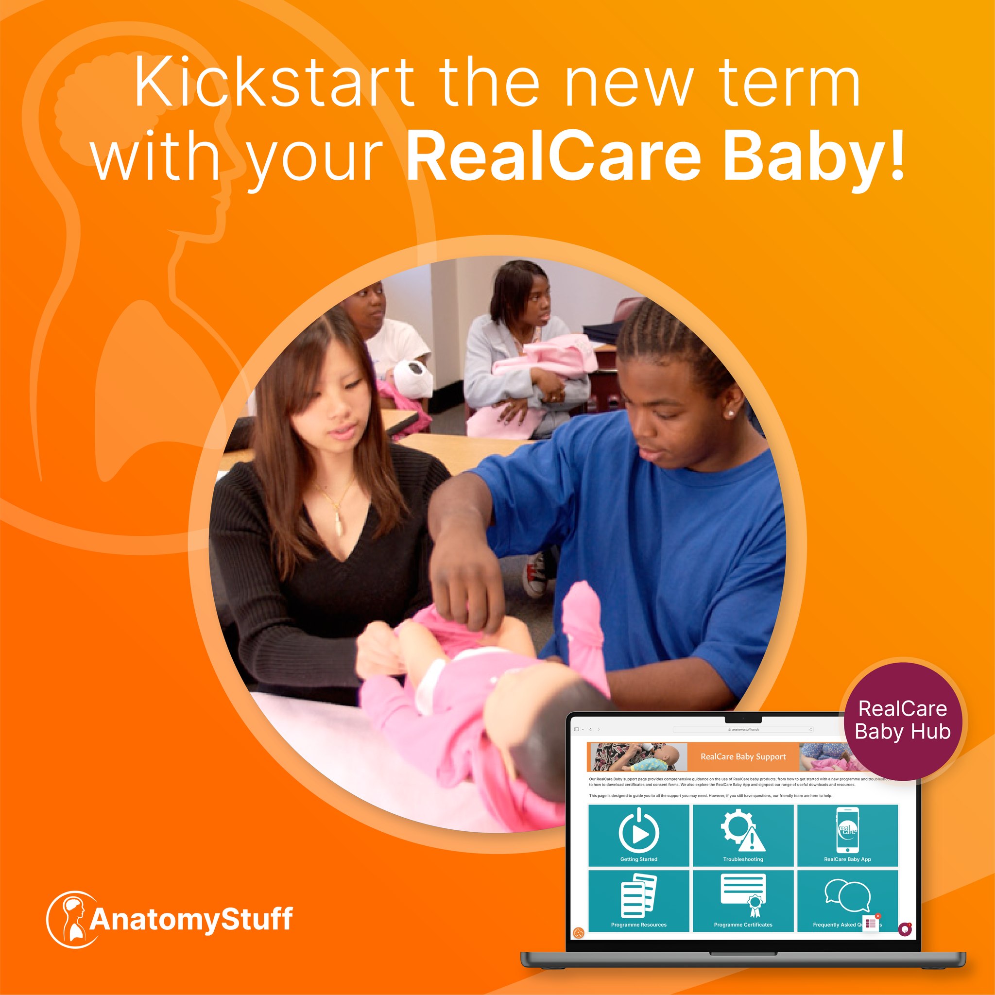 AnatomyStuff - 🚨 REMINDER - take your RealCare Baby out of...