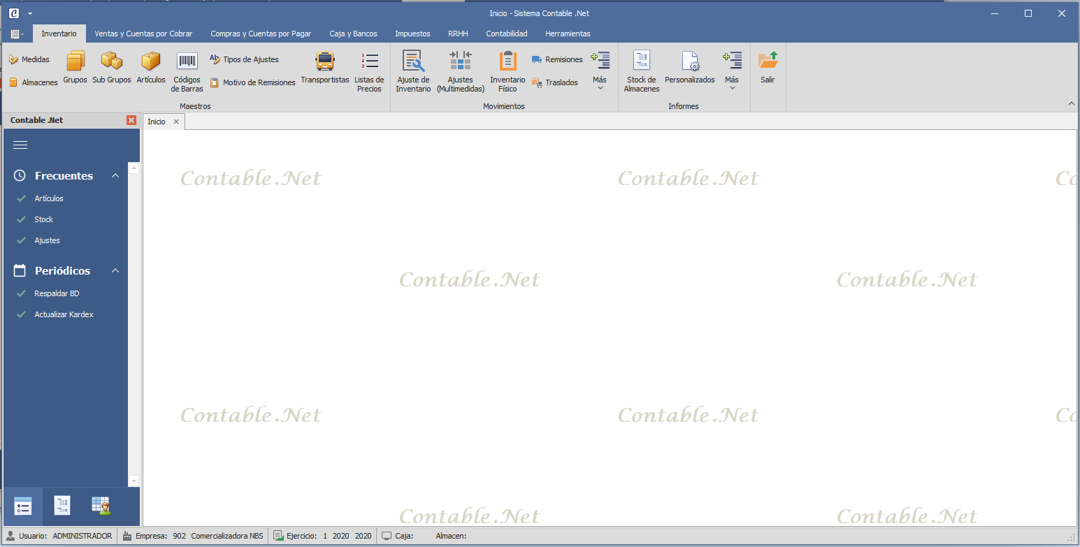 La versión DevExp de Contable.Net es una mejora en desarrollo del ...
