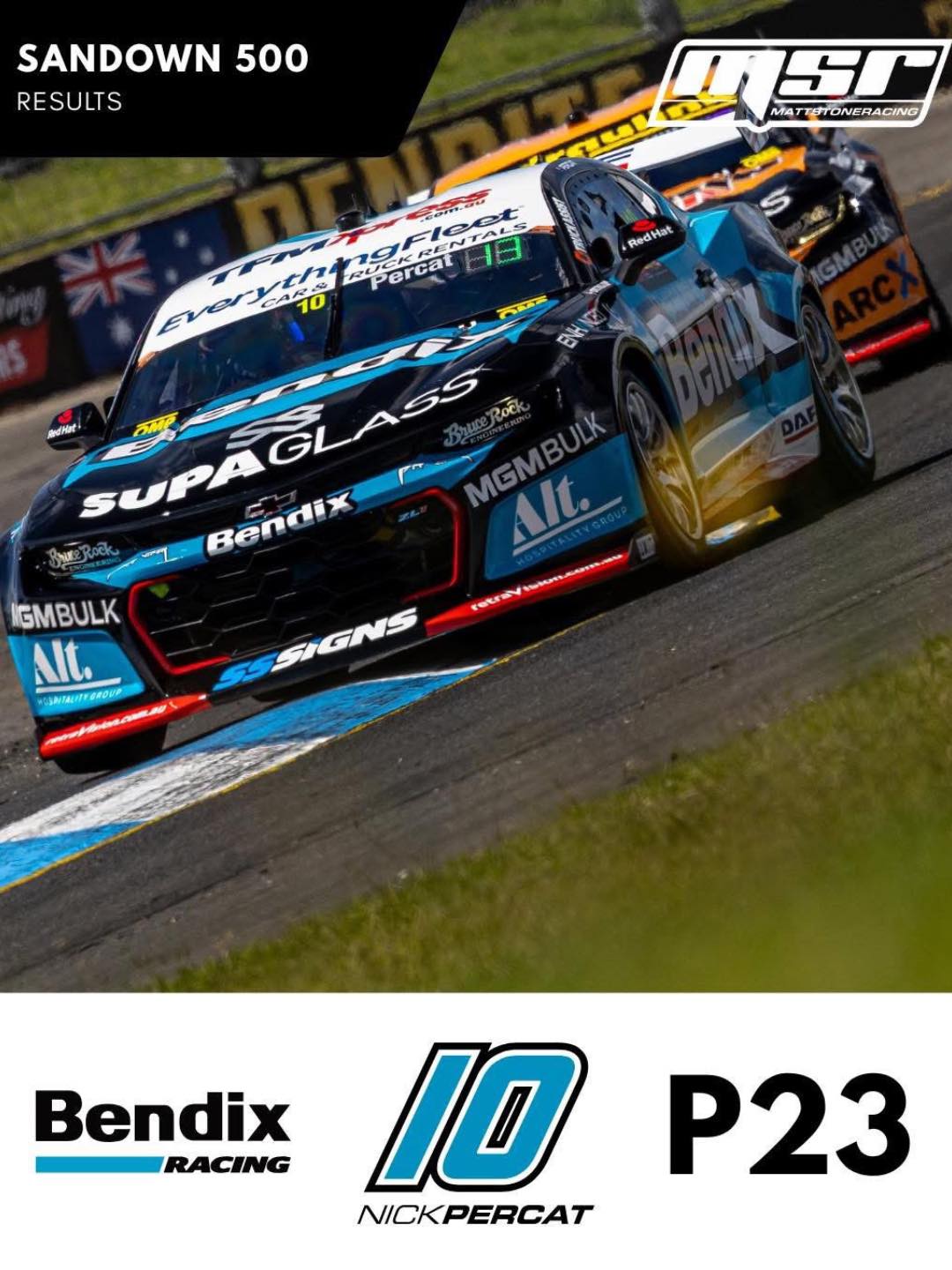 Bendix - Race 30 is in the books with Nick Percat crossing the finish ...