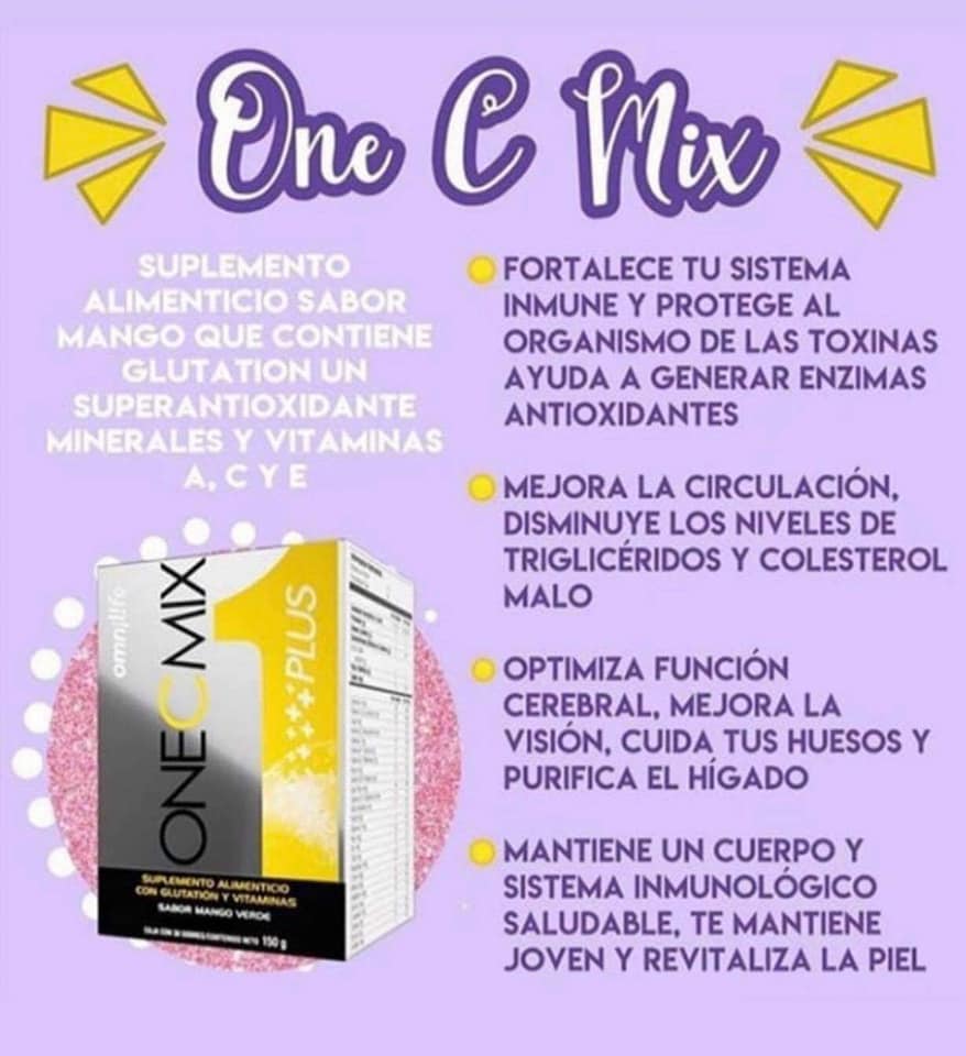 🤩BENEFICIOS DEL ONE C MIX DE... - Image & Style México | Facebook