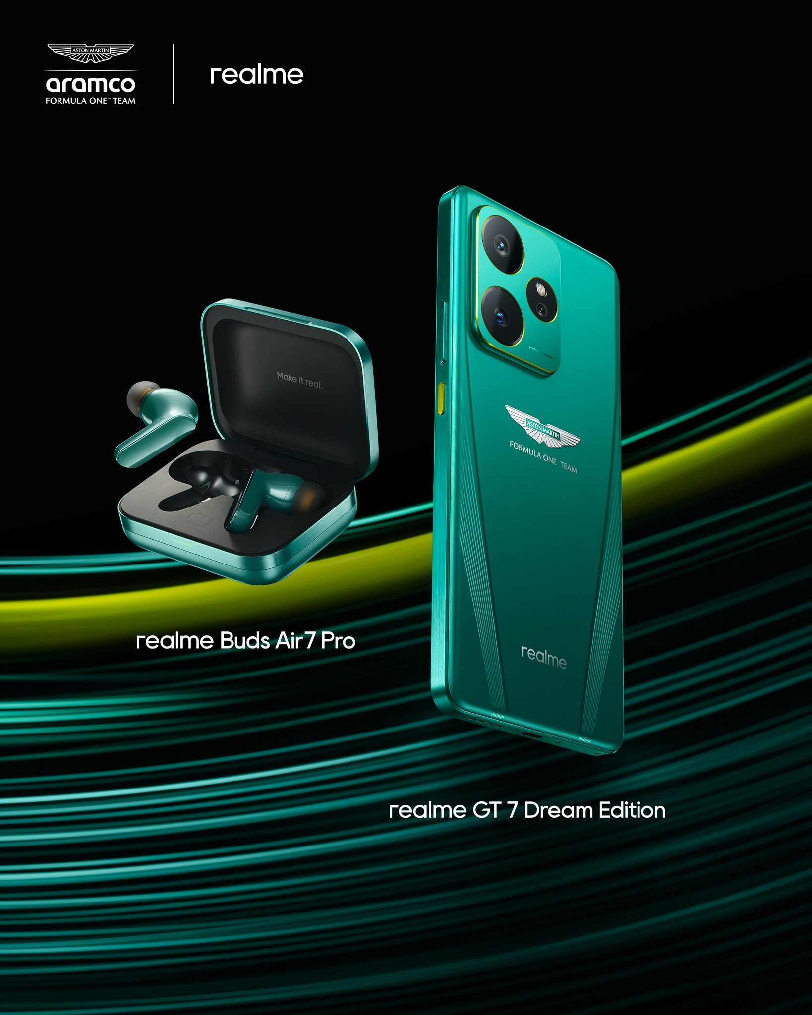 🏁 Speed Meets Style Introducing the realme GT 7 Dream Edition x