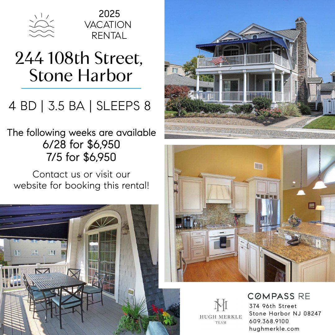 Hugh Merkle - 244-108th Street, Stone Harbor, NJ 08247.... | Facebook
