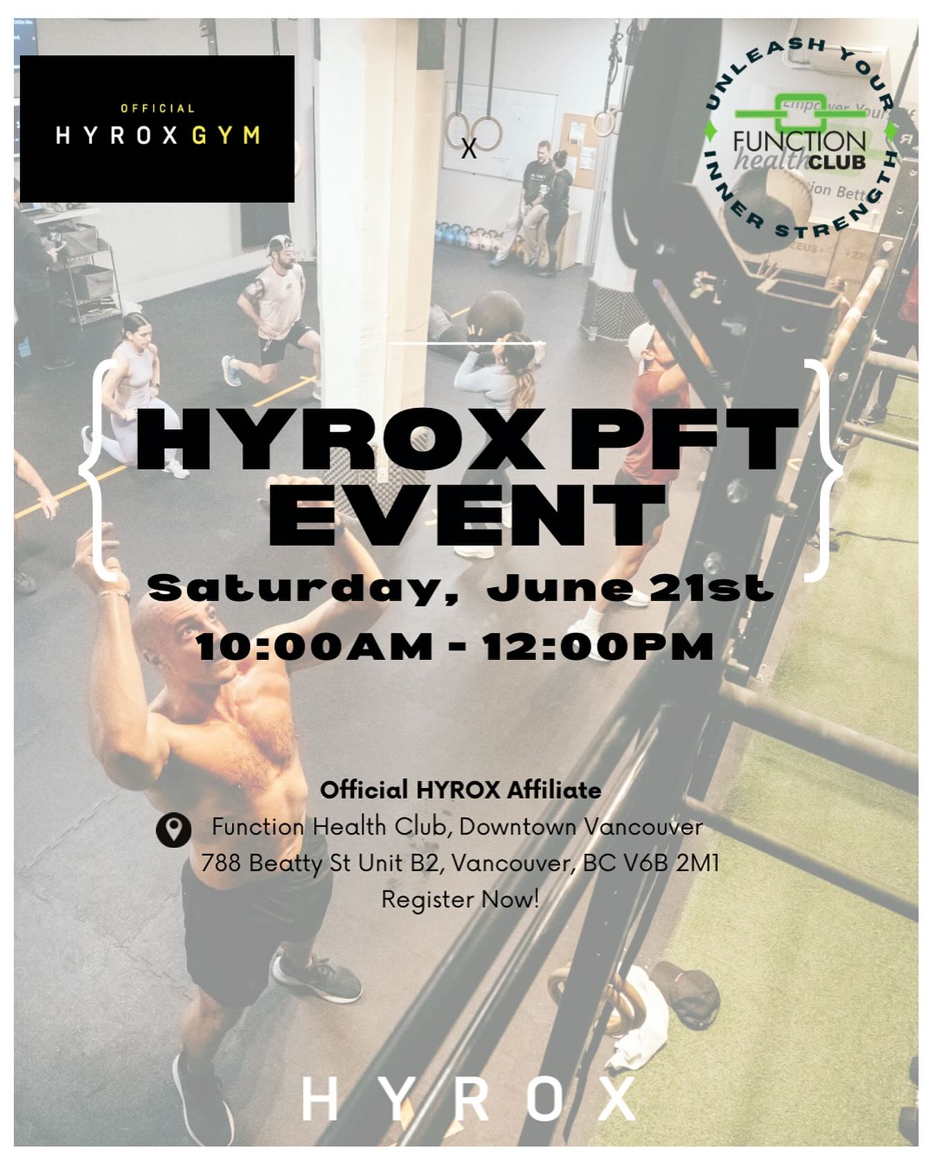 🚨 HYROX PFT IS BACK! 🚨 After an... - Function Health Club | Facebook